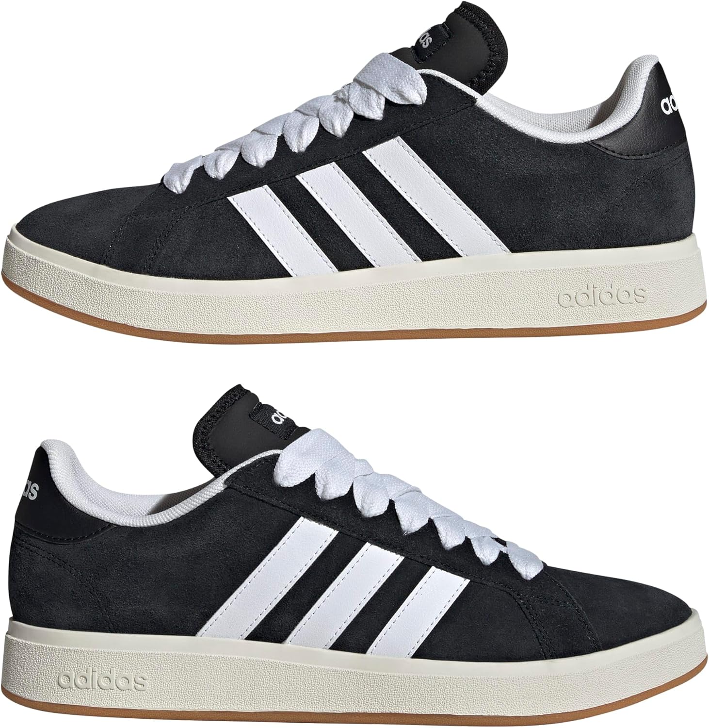 Thumbnail 6 de adidas Grand Court Base 00s Sneaker JQ6018 – unisex, Wildleder mit Gummi-CI