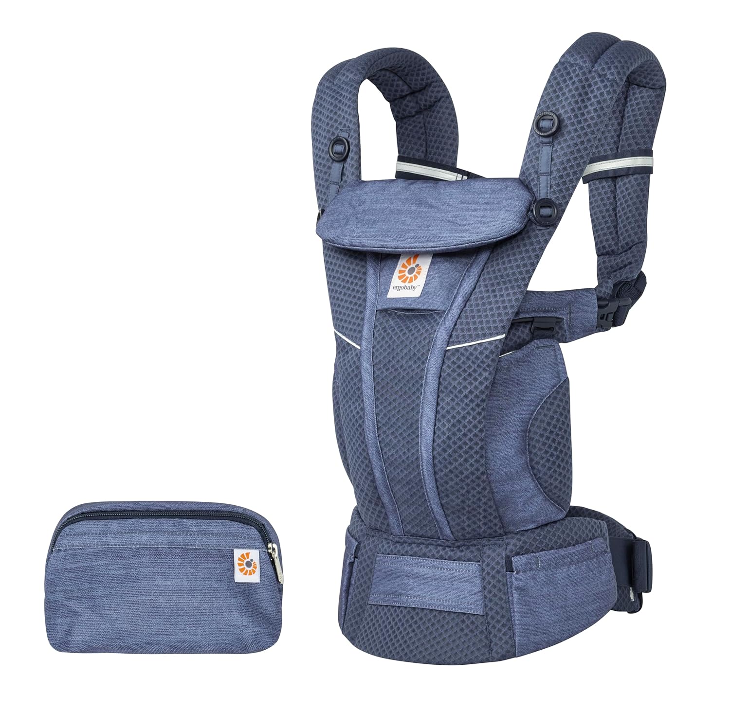Thumbnail 6 de Ergobaby Omni Breeze Babytrage – 4 Positionen, Mesh-Atmungsaktiv, ergonomisch ab Geburt bis 20 kg