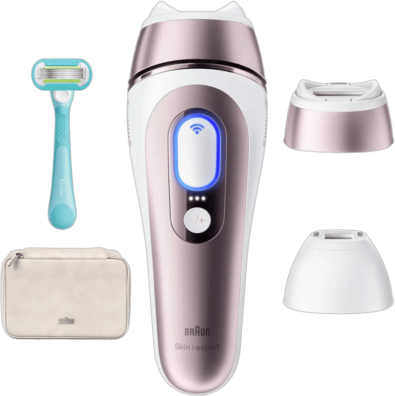 Braun Smart IPL Skin i-expert Pro 7 PL7211 – flexibler Aufsatz für gleichmäßige Enthaarung