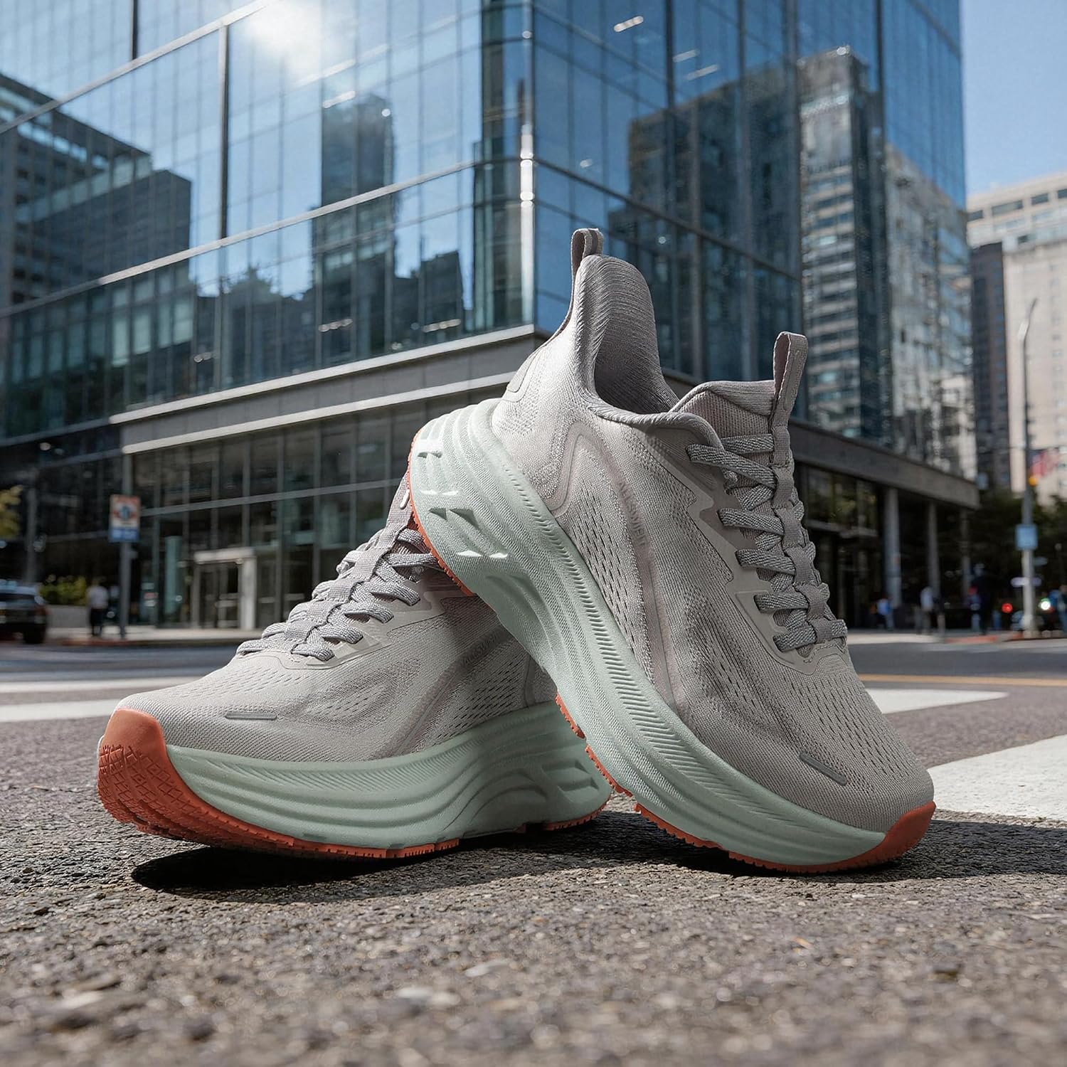 Detalle de ALLSWIFIT Women's Slip On Walking Shoes: Hands-Free Cushioning & Everyday Comfort