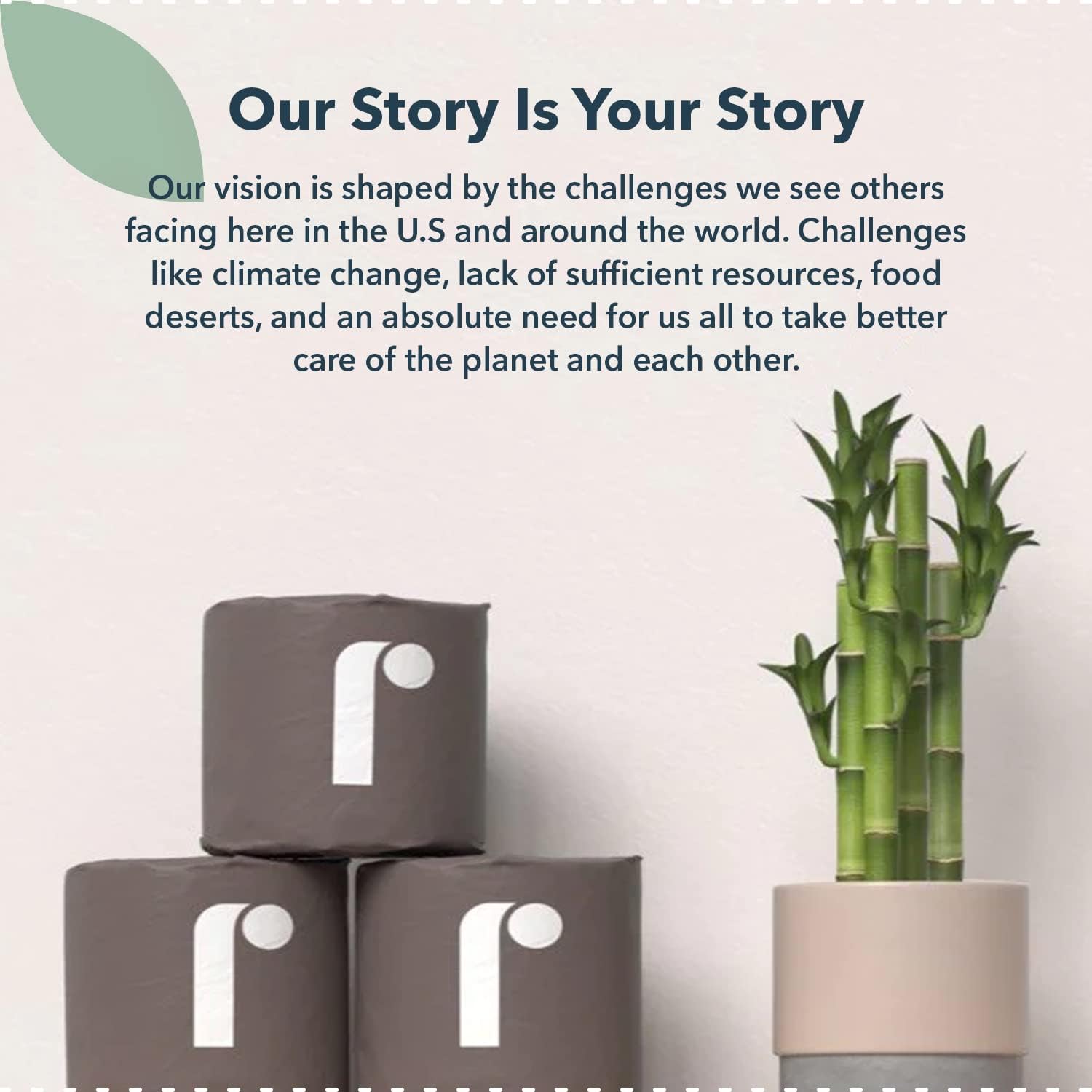 Thumbnail 5 de REEL Premium Bamboo Toilet Paper (24 Rolls, 3-Ply) — No Plastic Packaging, Septic-Safe