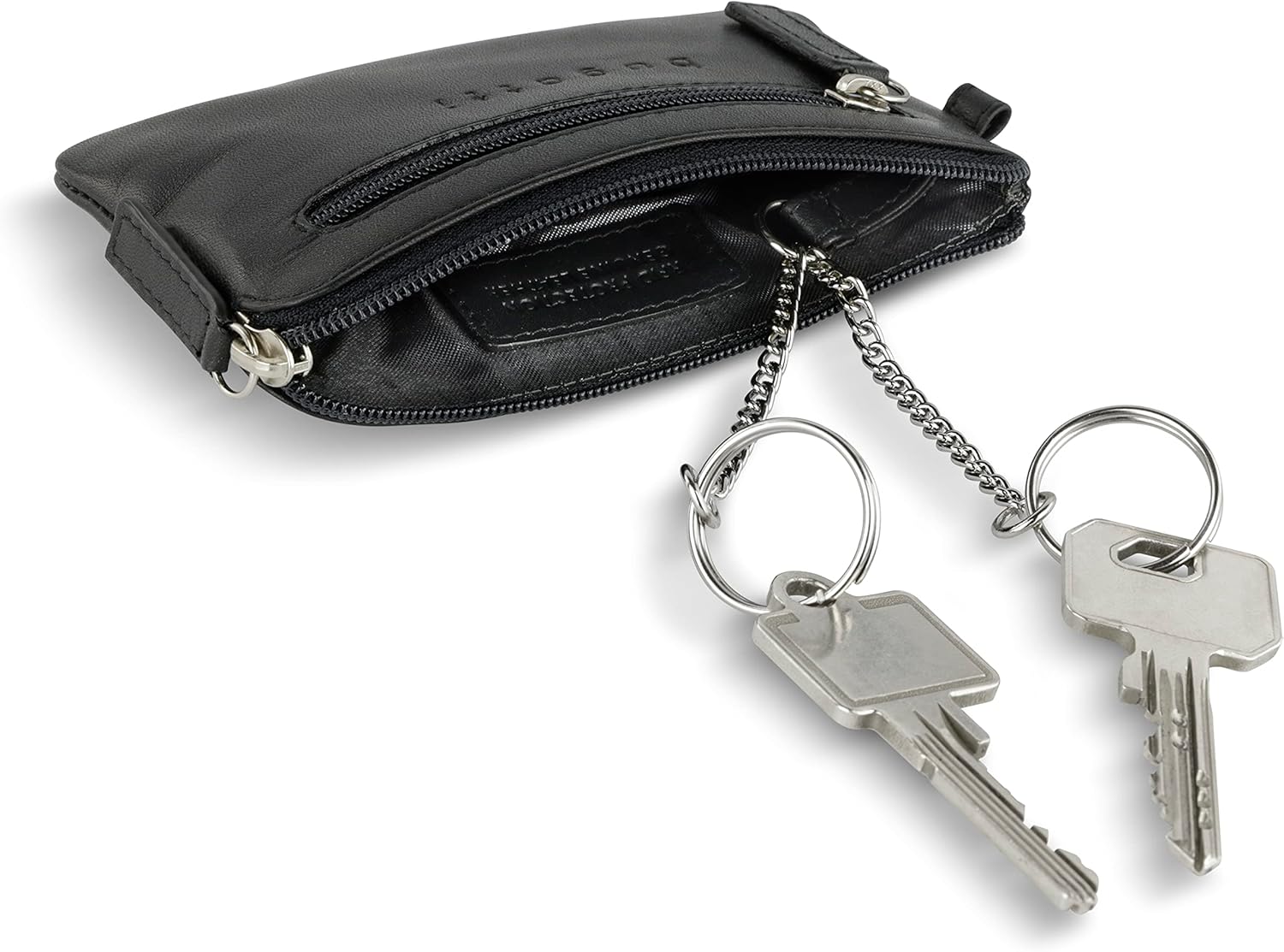 Thumbnail 4 de Bugatti Super Slim – étui à clés en cuir véritable avec protection RFID (noir) dans un coffret cadeau