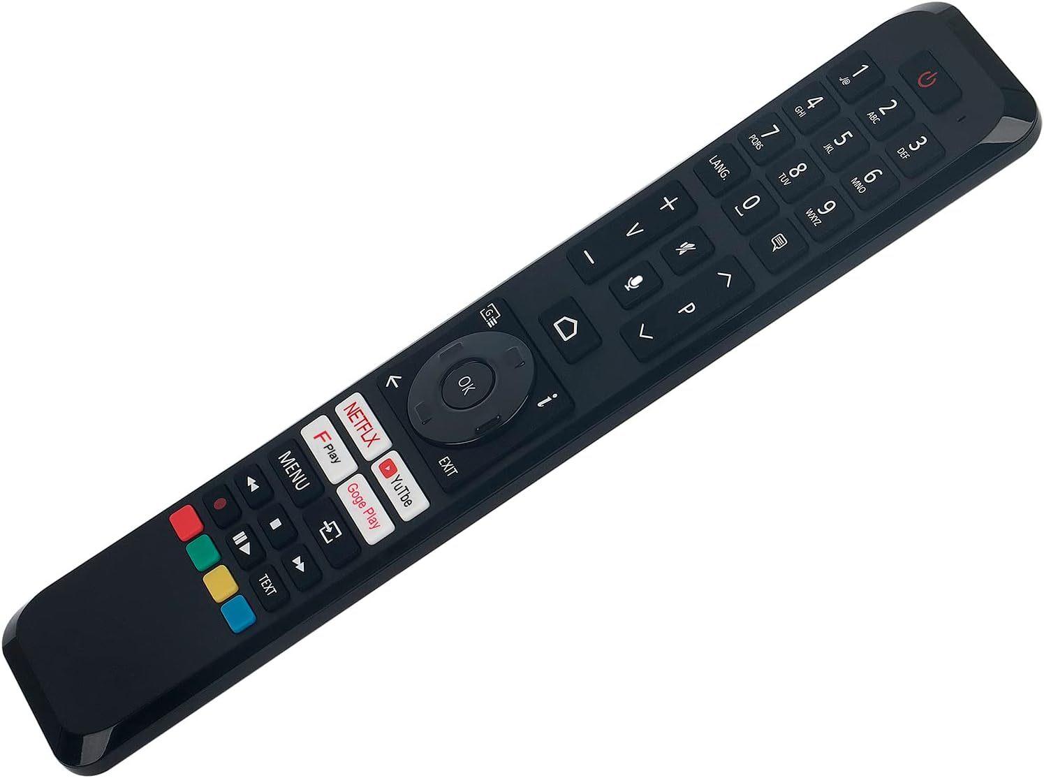 Detalle de RC45161 Replacement Remote for JVC, Panasonic, Toshiba and Hitachi Android TVs