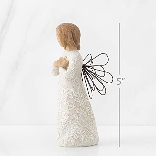 Detalle 2 de Enesco Willow Tree, figura de ángel de decoración