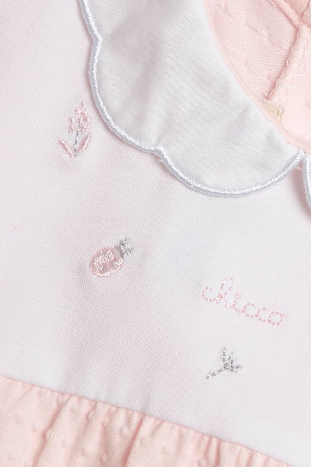 Detalle de Grenouillère bébé en coton Chicco 0-24 mois