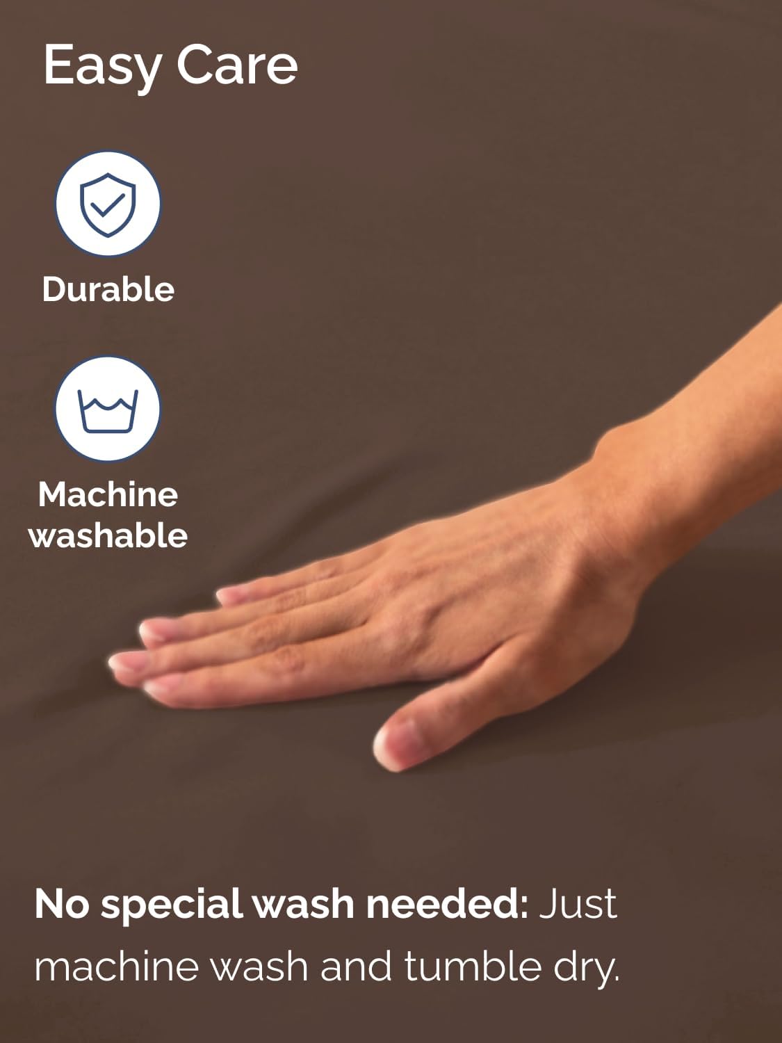 Thumbnail 4 de Extra Deep Queen Fitted Sheet for 18–24" Mattresses