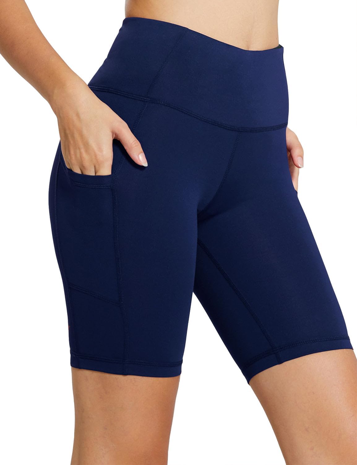 Detalle de Baleaf Women’s High-Waist Biker Shorts 5"/8"/3"💪