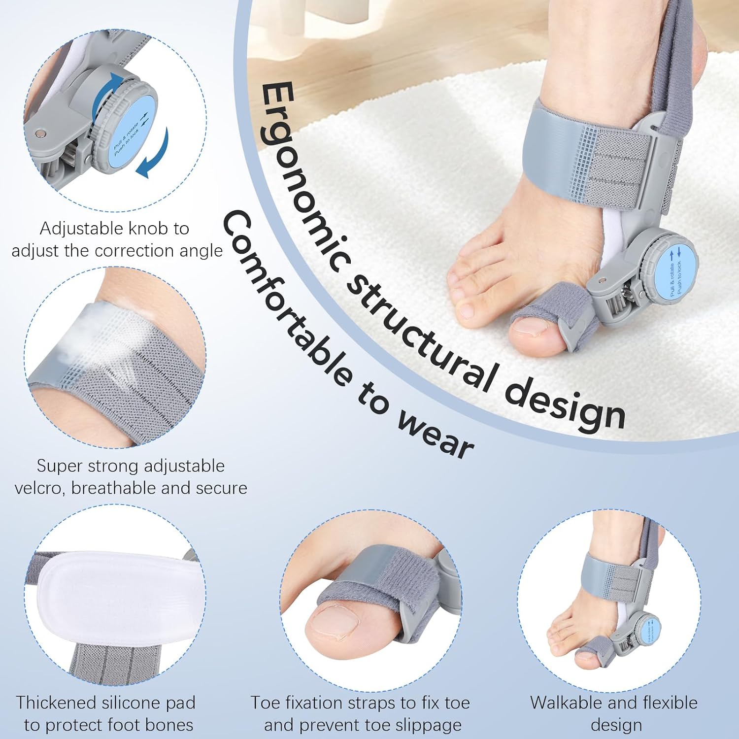 Detalle 2 de VEVARUN Bunion Corrector