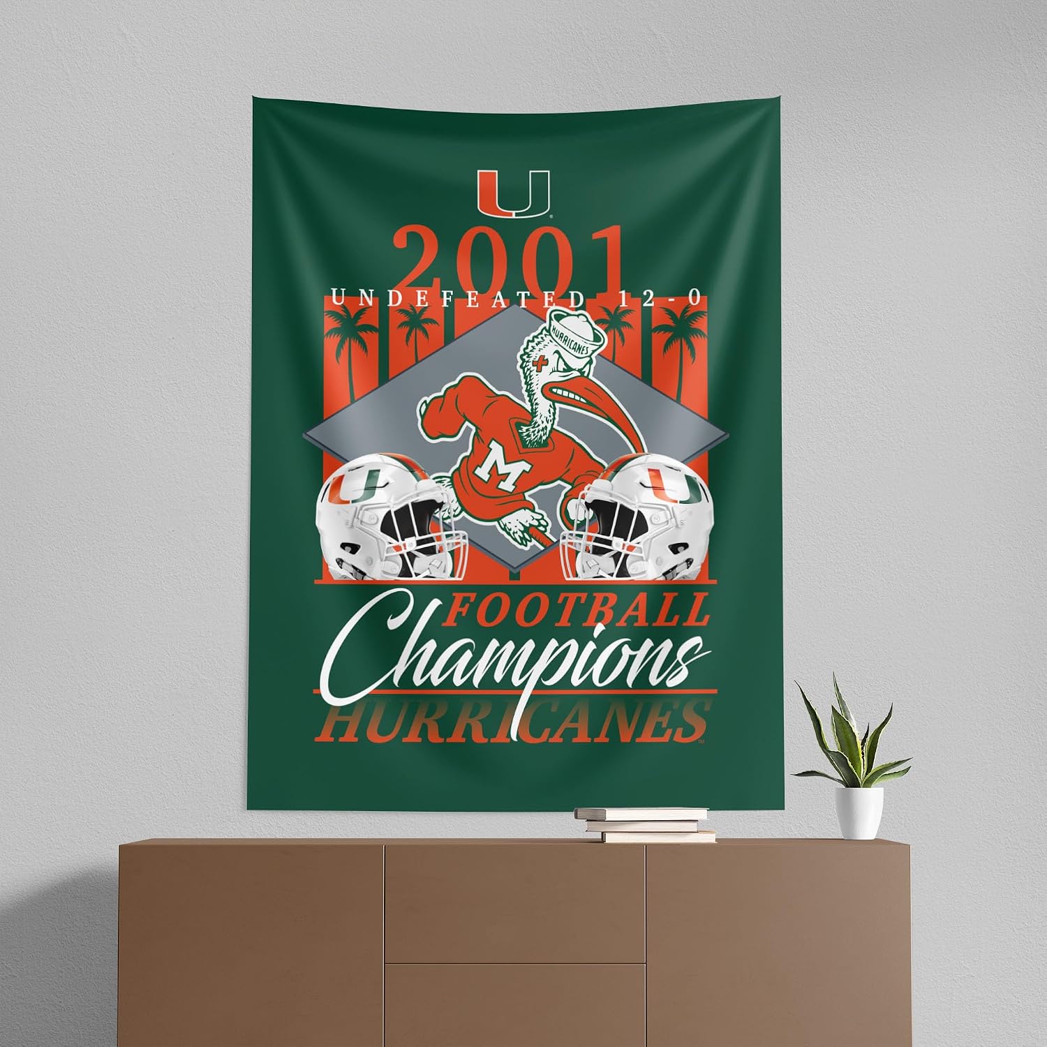 Thumbnail 6 de Northwest 2024 NCAA College Football National Champions Ohio State Buckeyes Wall Hanging Tapestry (34 x 40 in)