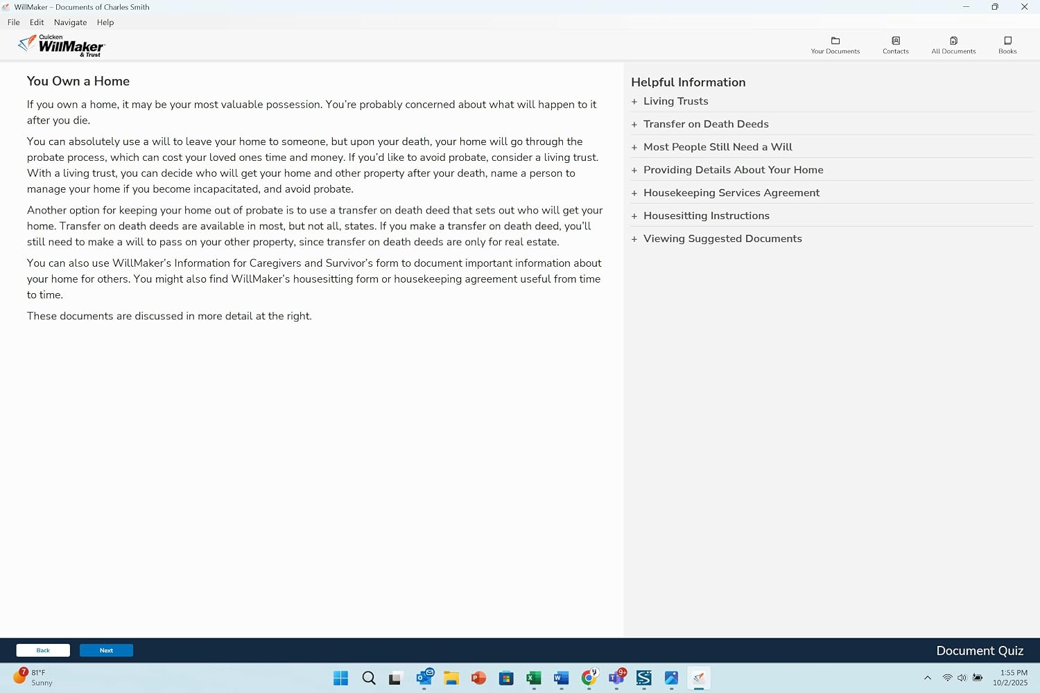 Detalle de NOLO Quicken WillMaker & Trust 2026 – Estate Planning Software