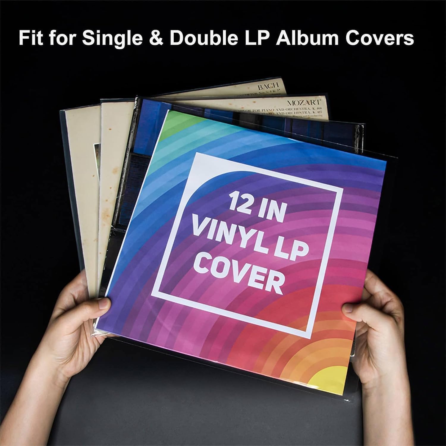 Detalle 1 de POJSIO 12 Inch vinyl record sleeves