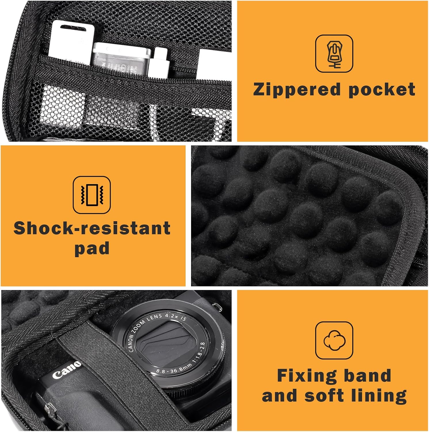 Detalle 2 de ProCase protective camera case for compact cameras