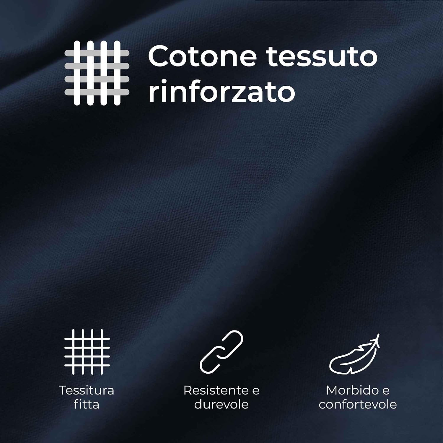 Detalle de Dreamzie Federe 60x60 cotone rinforzato