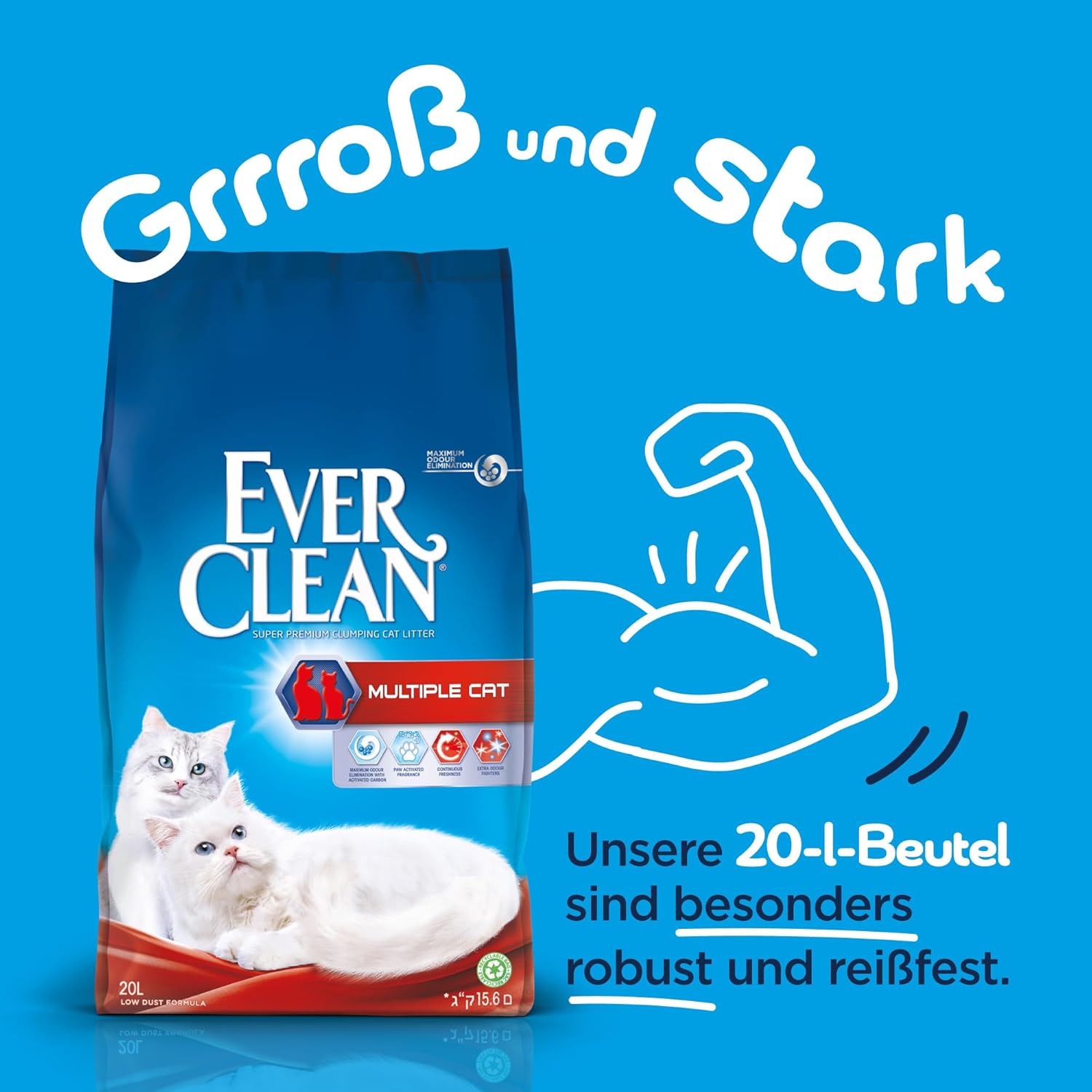 Thumbnail 6 de Ever Clean Klumpendes Katzenstreu 20 l 🐱