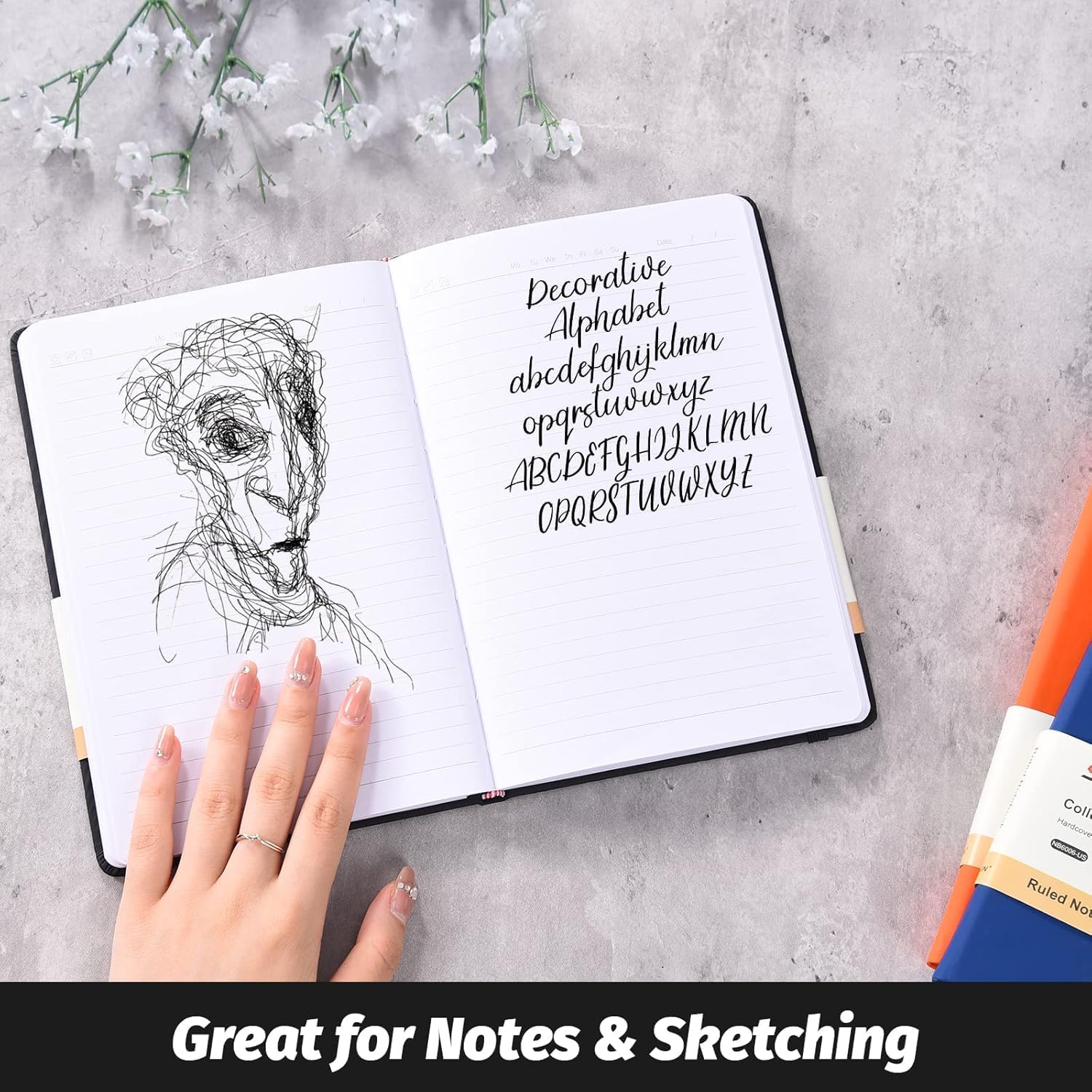 Thumbnail 5 de SUIN A5 Notebook Hardback: A Durable, Practical Lined Journal for Daily Notes