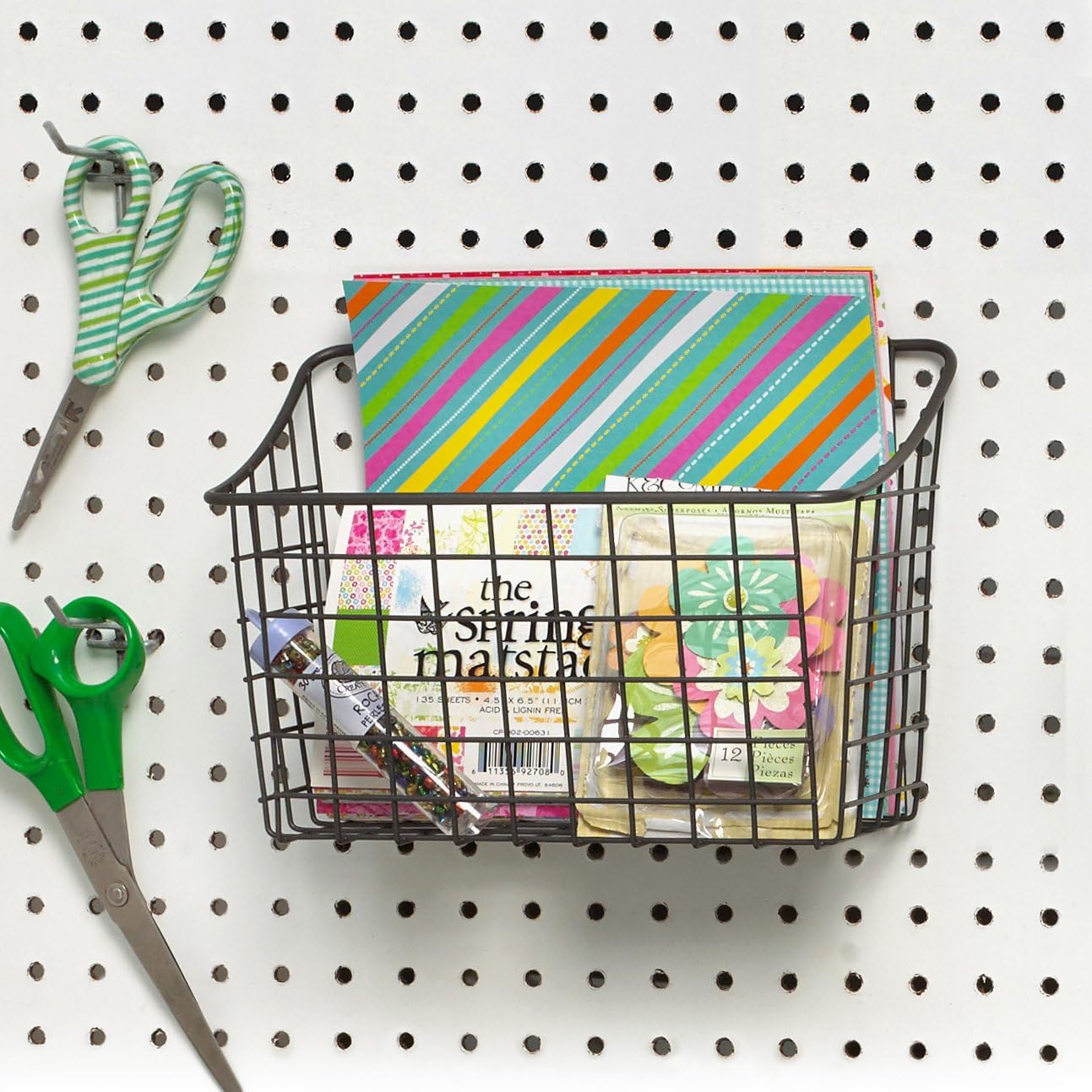 Detalle de Spectrum Diversified Pegboard Basket 10 x 5 x 7