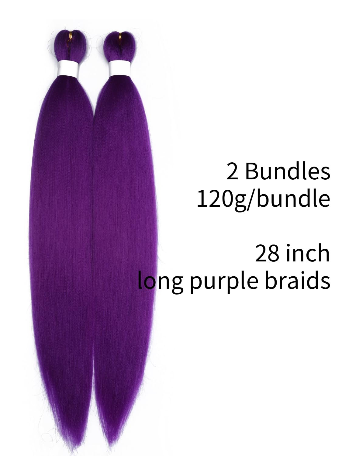 Detalle de Braiding Hair Extensions, 28-Inch