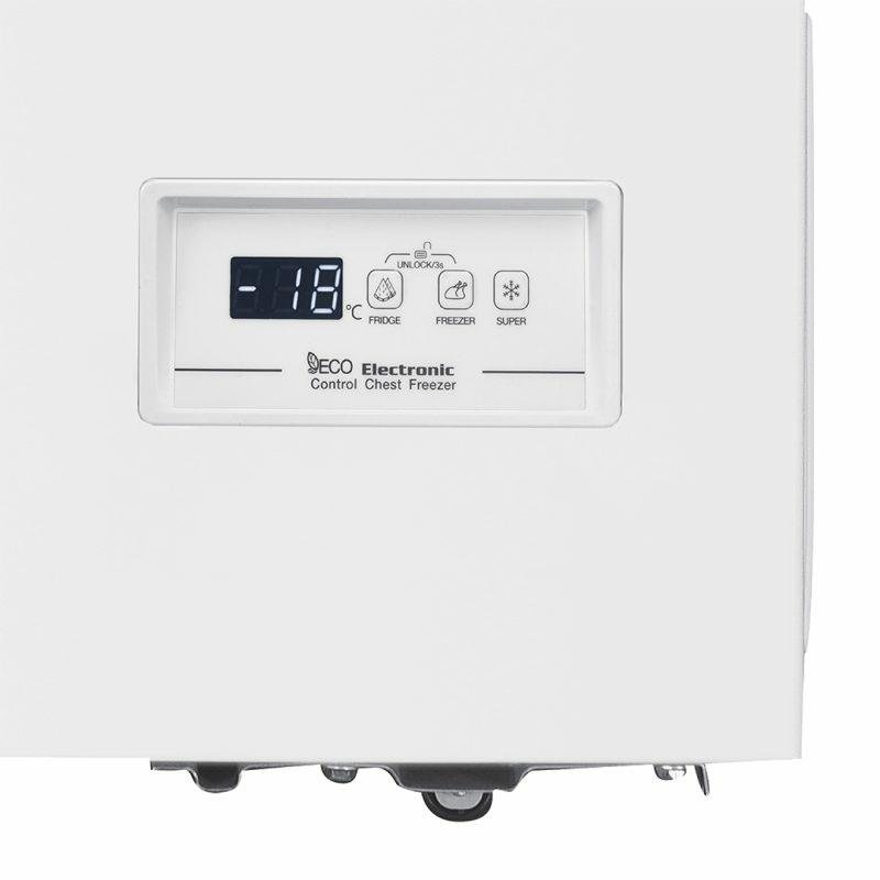 Detalle 2 de Congelador horizontal Svan SCH1001EDC 98 L Dual Cooling Display LED