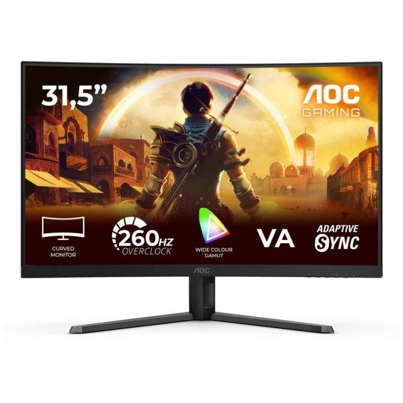 Detalle de Monitor AOC G4 C32G42ZE 31.5" FullHD 240 Hz curved VA