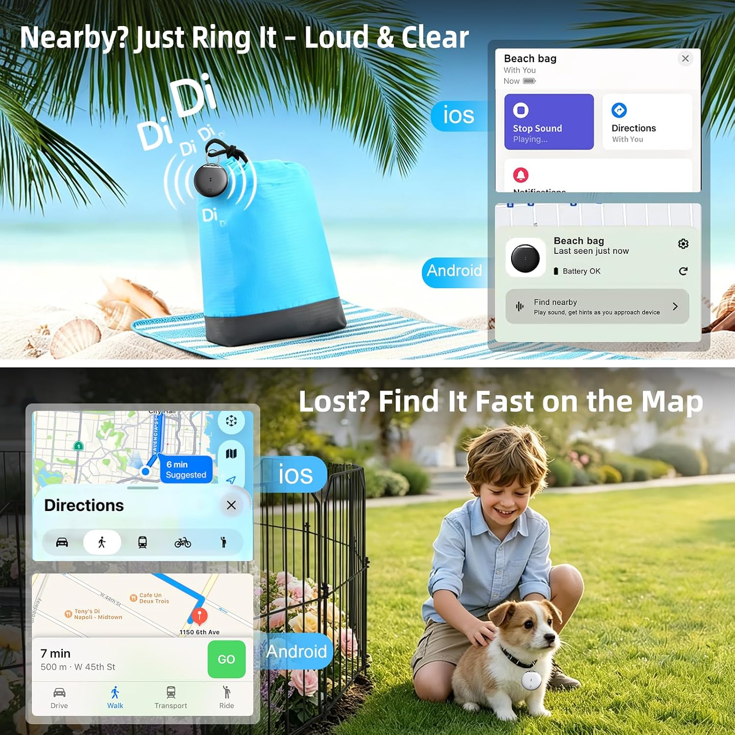 Detalle 2 de Air Tag for Android Smart Tags, 4-Pack
