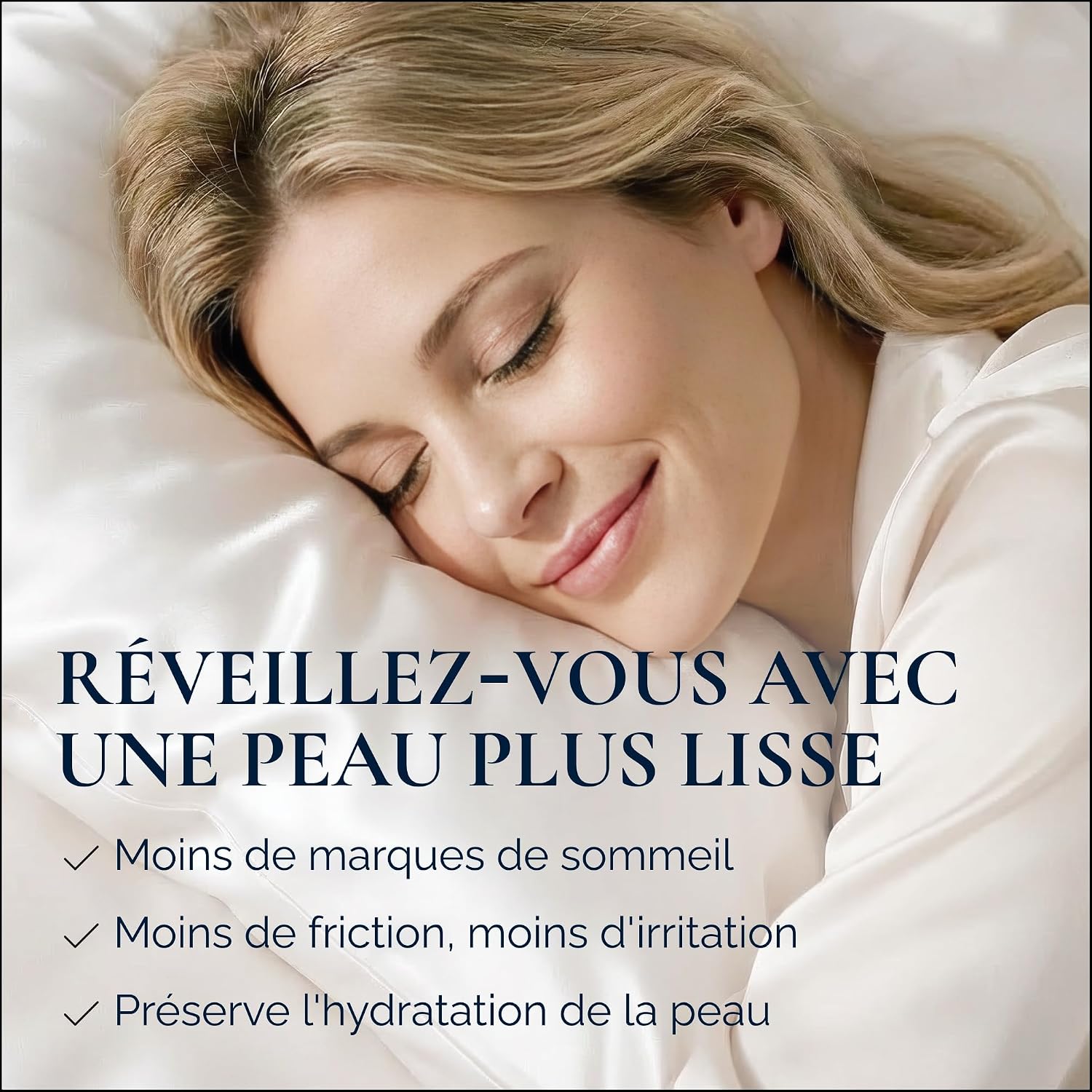 Detalle 2 de RENESSY Taie d'oreiller 50x70 22 Momme