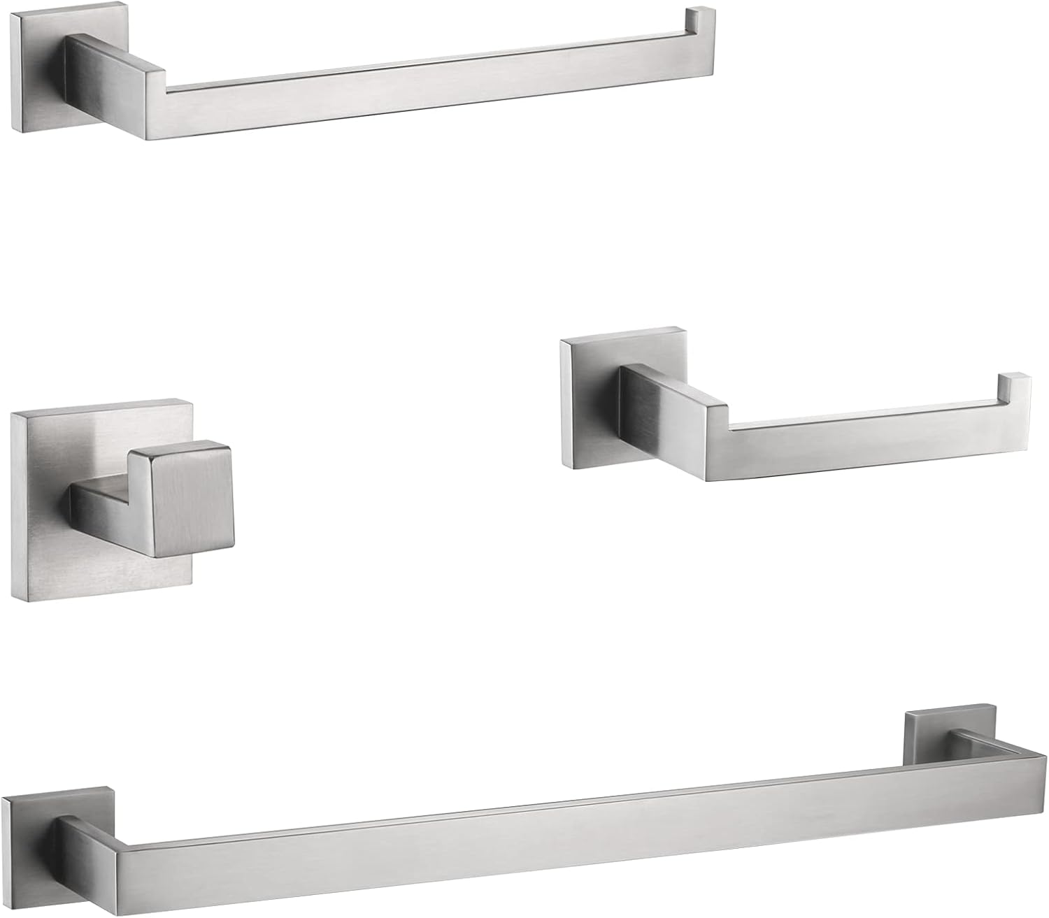 Detalle de DUFU Portasciugamani set 40cm in acciaio inox