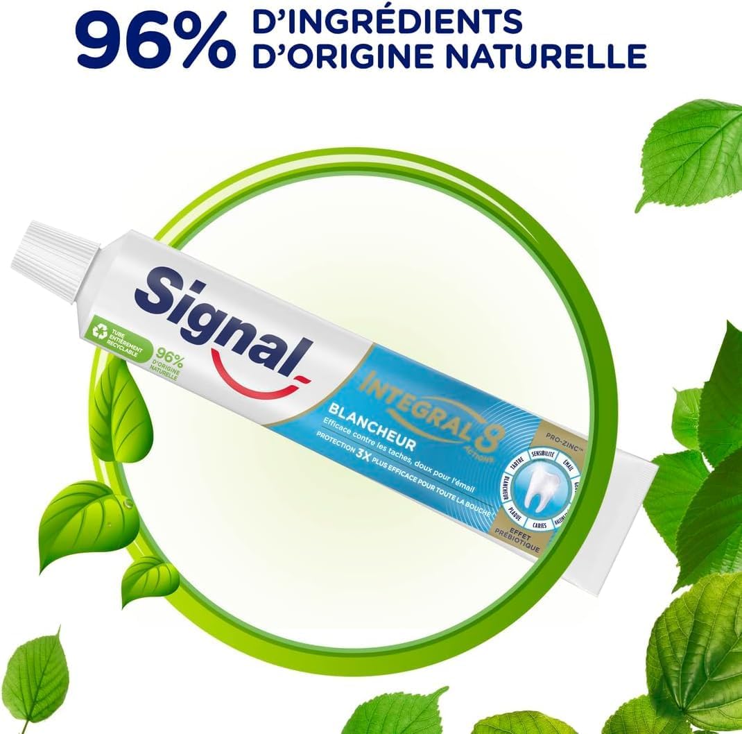 Thumbnail 5 de Signal Dentifrice Blancheur Integral 8 4x75 ml dentifrice 🪥