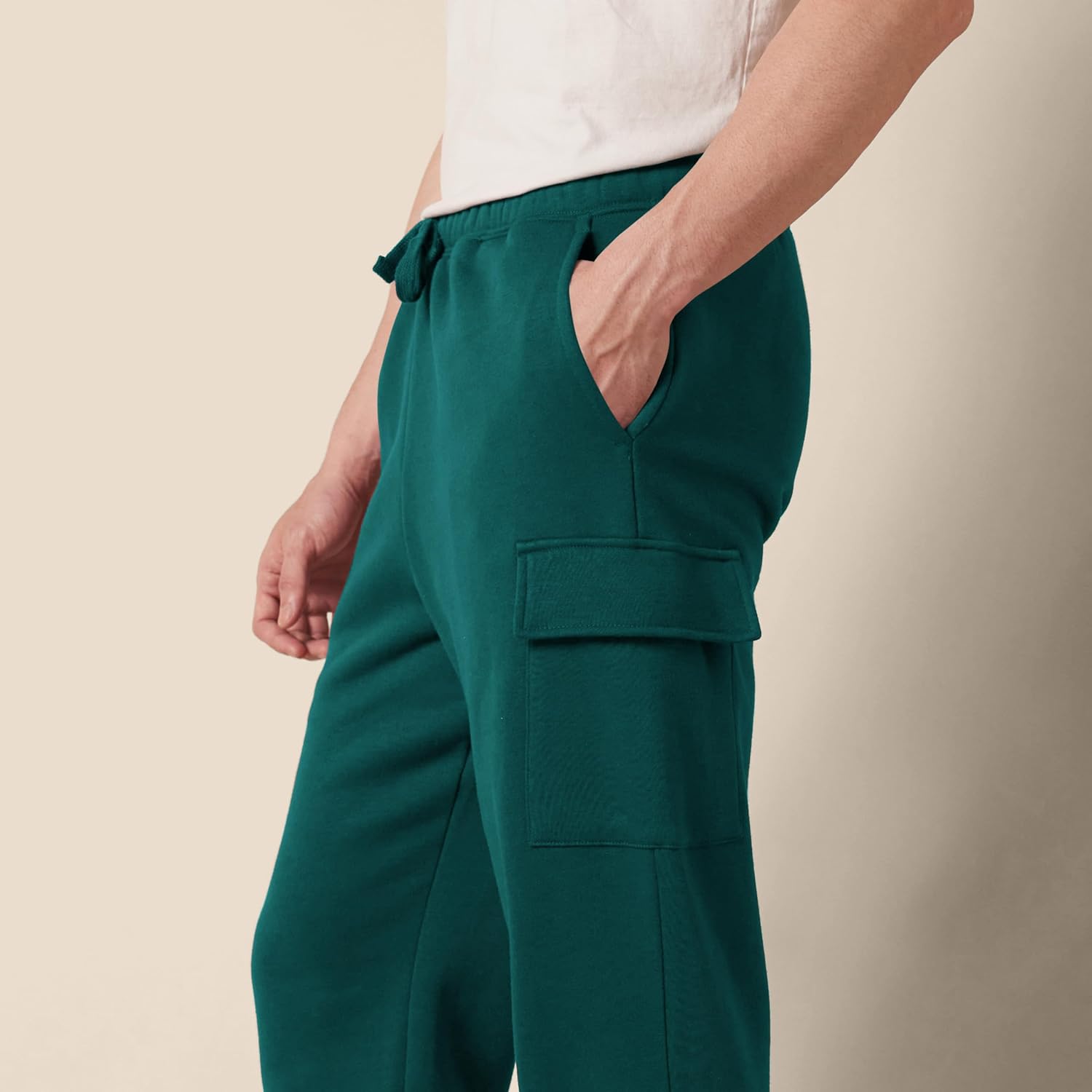 Thumbnail 3 de Amazon Essentials Men’s Cargo Fleece Open Hem Sweatpant