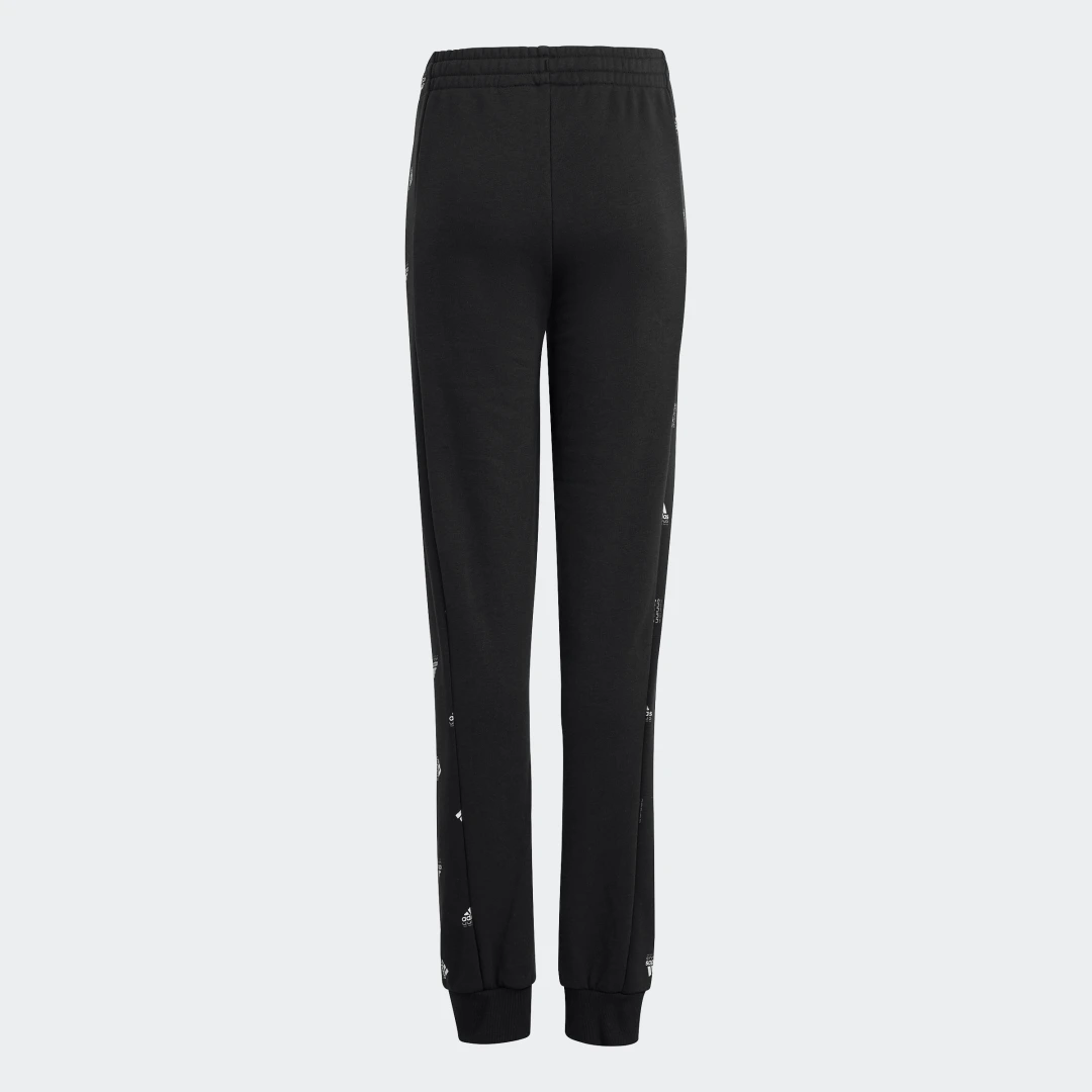 Detalle 2 de Pantalón Brand Love Side Insert Print - Adidas (negro)