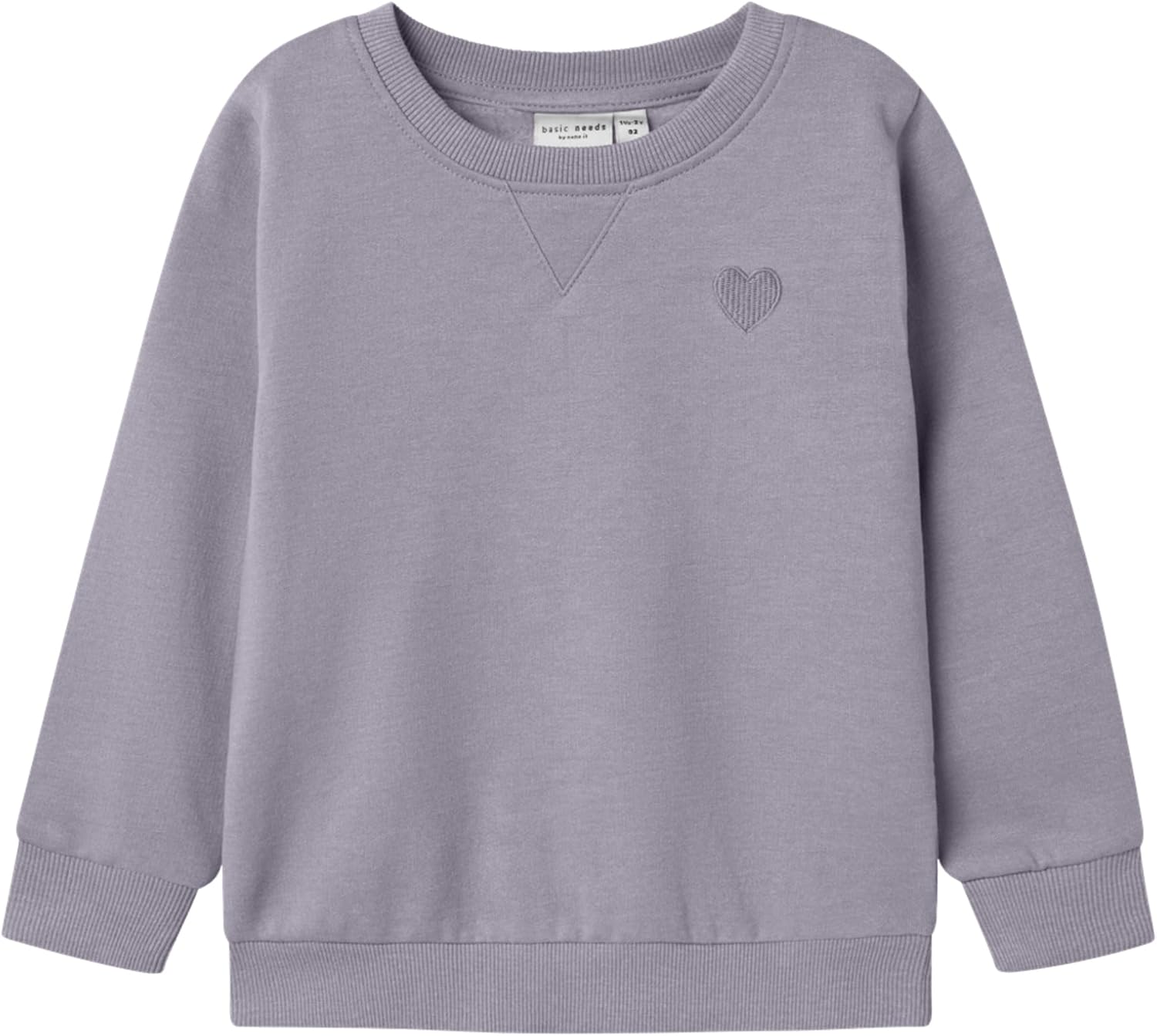 Detalle de Name IT Mädchen Nmfvima Ls Sweat Bru Noos (1er Pack) – Rundhals-Sweatshirt mit weicher Innenseite