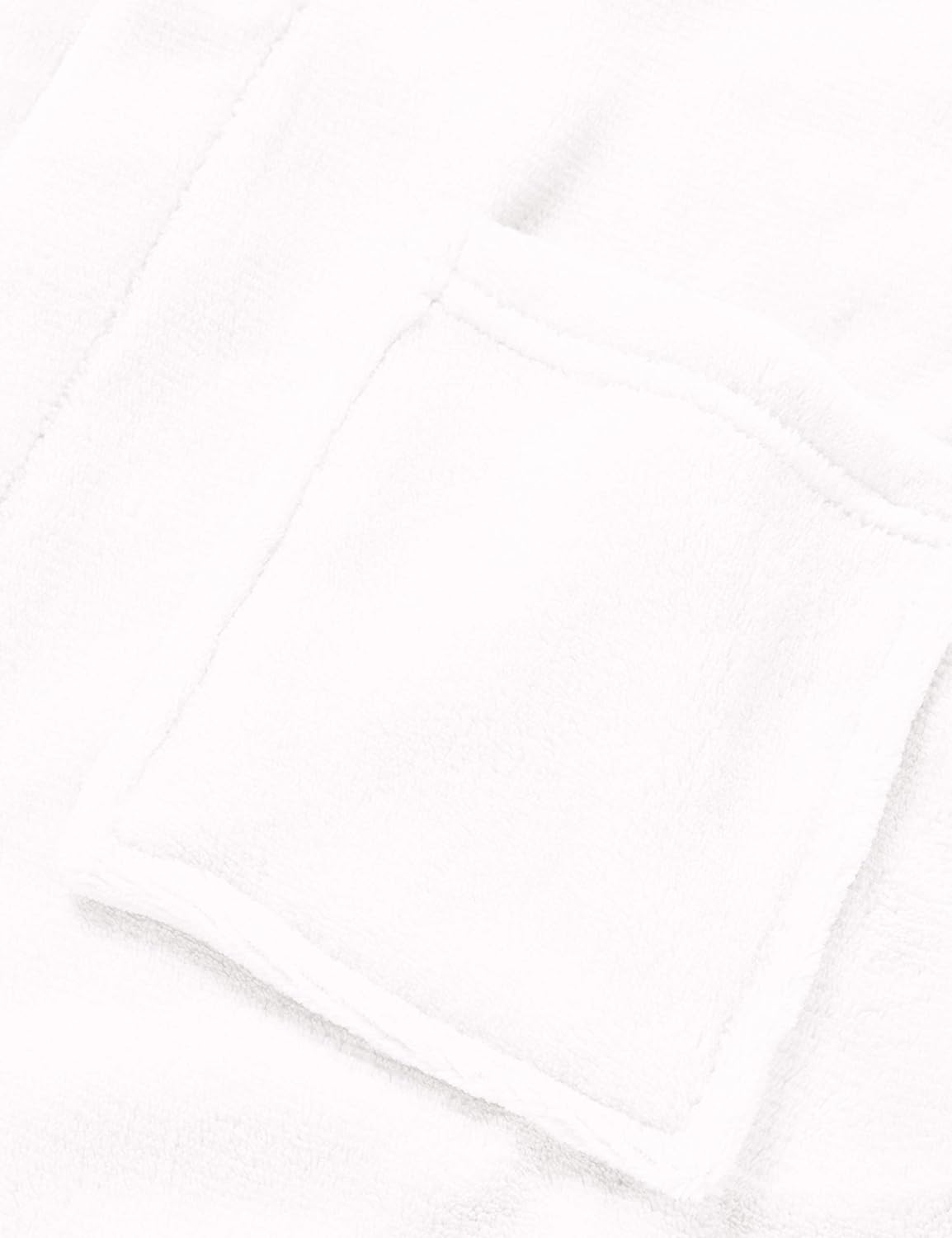 Thumbnail 3 de Playshoes Kinder Fleece-Morgenmantel Unisex – flauschig warm, mit Kapuze und Knopfverschluss