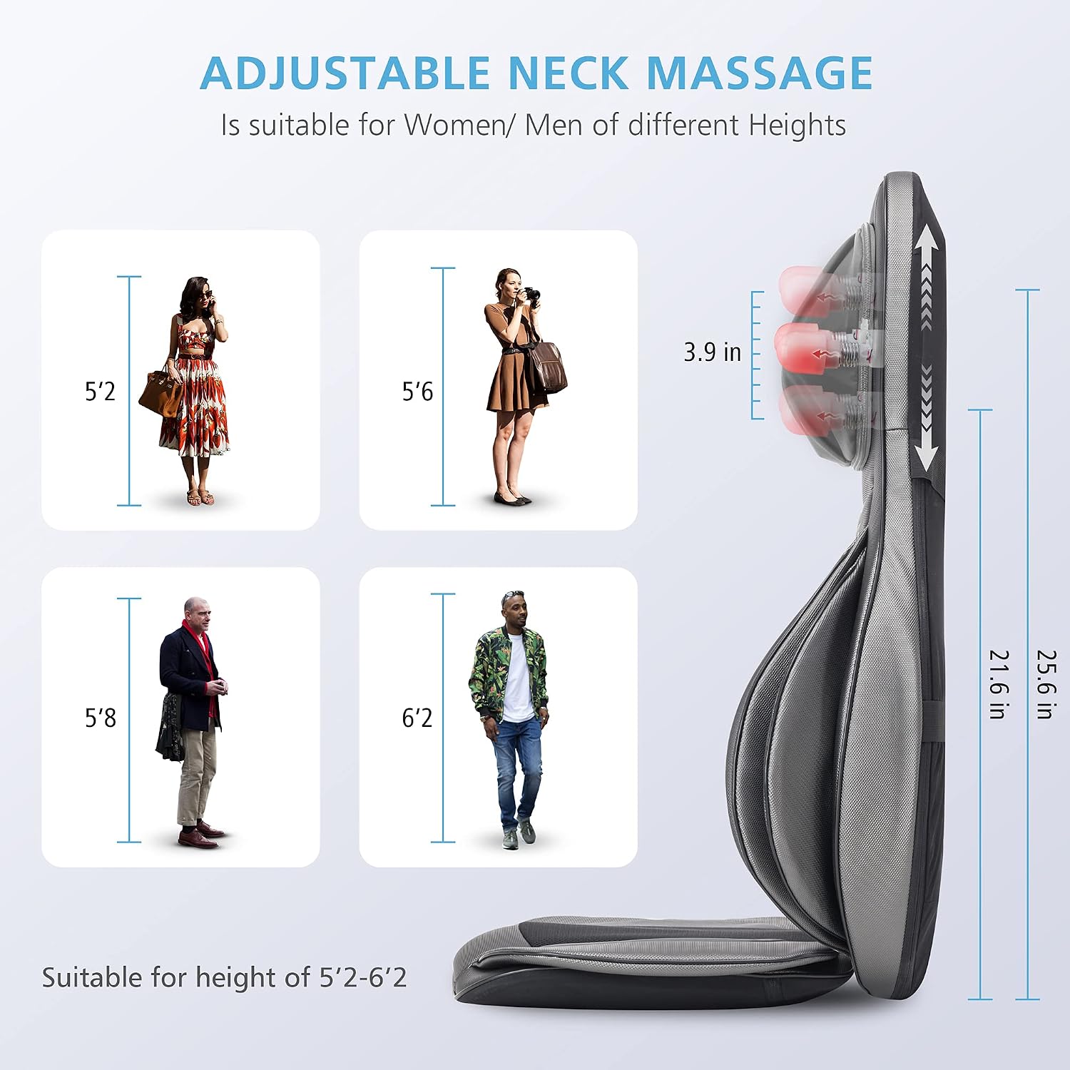Thumbnail 2 de Shiatsu Massagesitzauflage für Rücken, 15 Min
