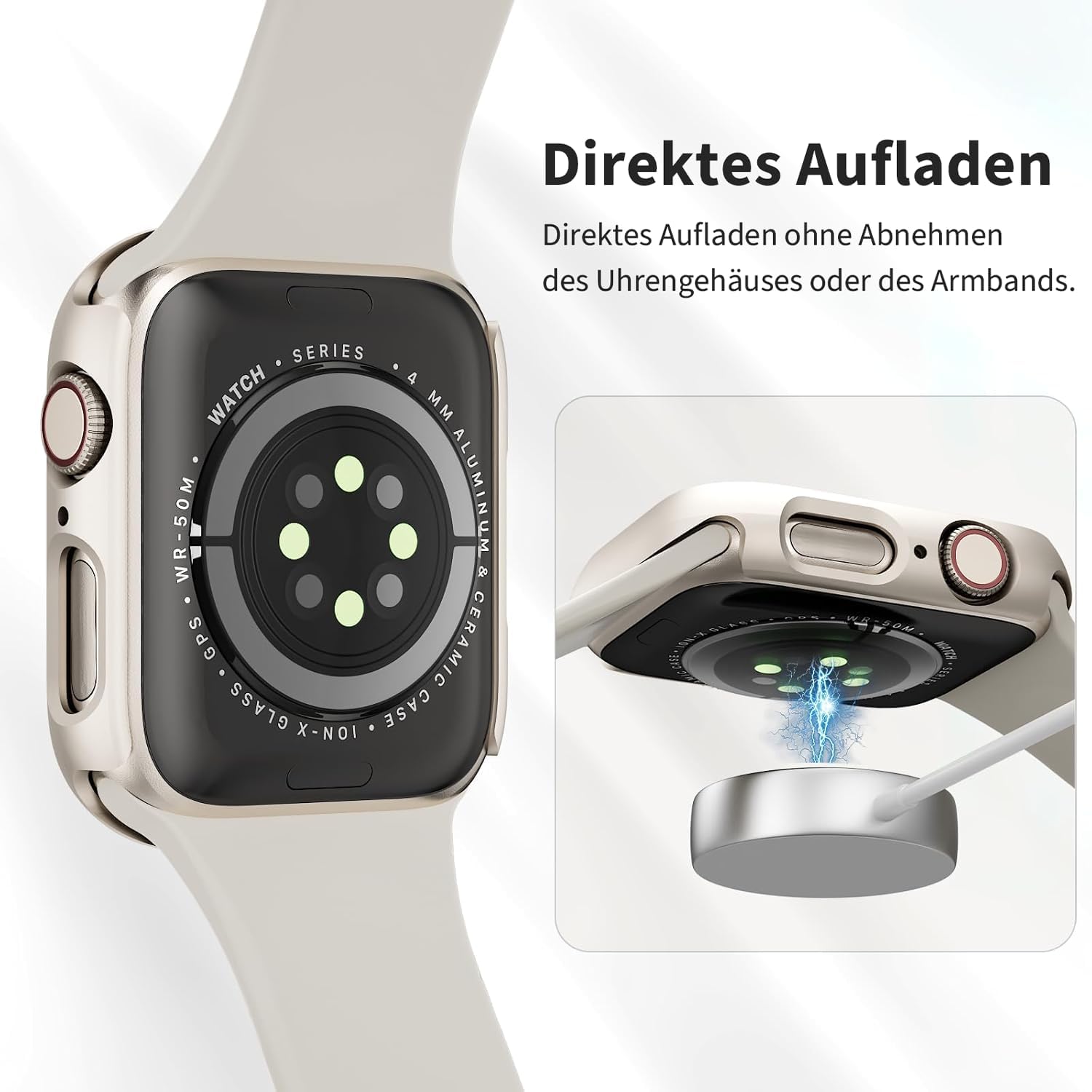 Thumbnail 5 de TGKML 2-Stück Schutzhülle 44 mm Apple Watch