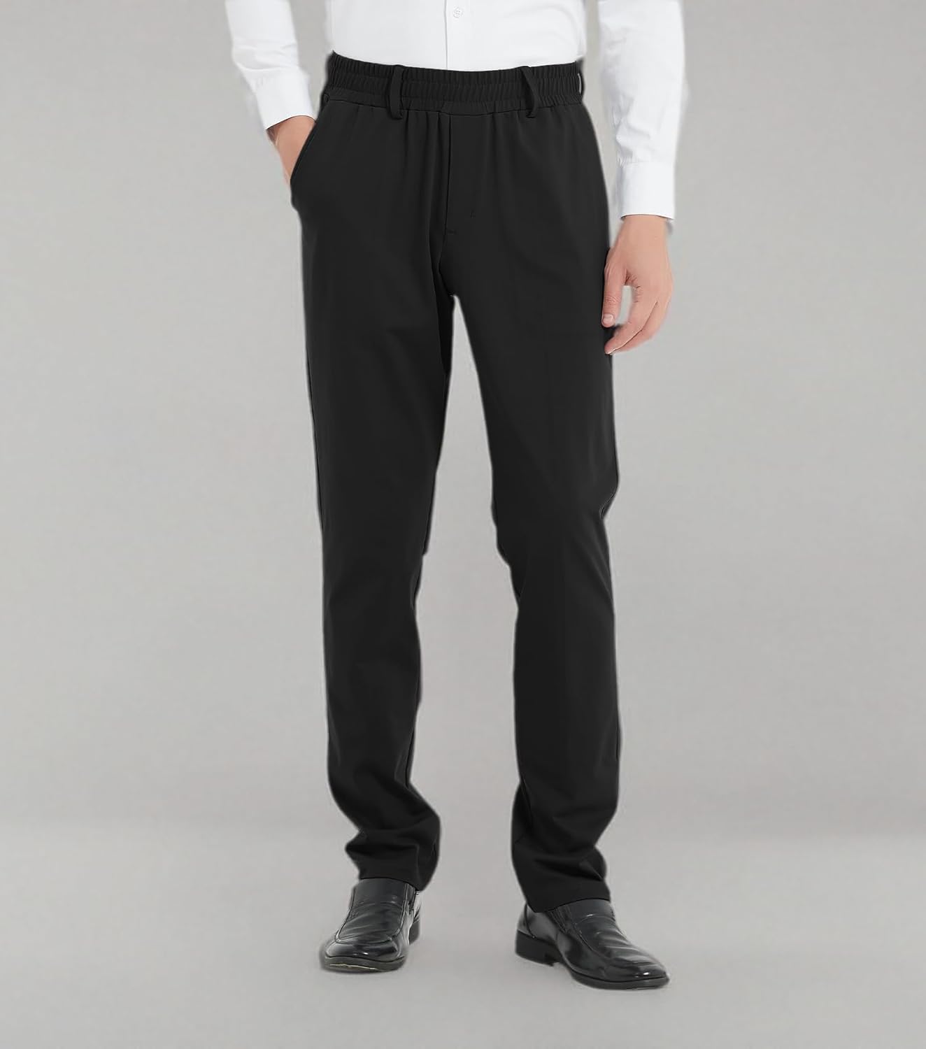 Thumbnail 5 de LETAOTAO Mens Elastic Waist Pants for Seniors with Magnetic Closures