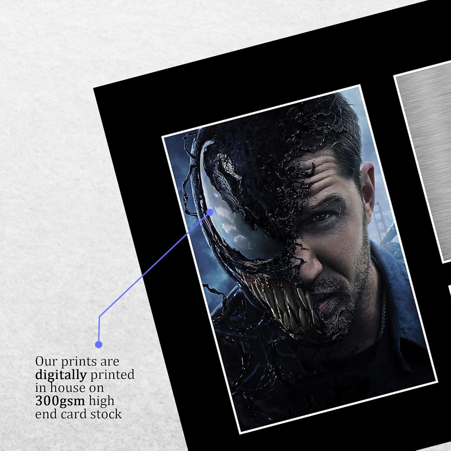 Thumbnail 3 de HWC Trading A4 Tom Hardy Venom signed autograph picture for movie memorabilia fans