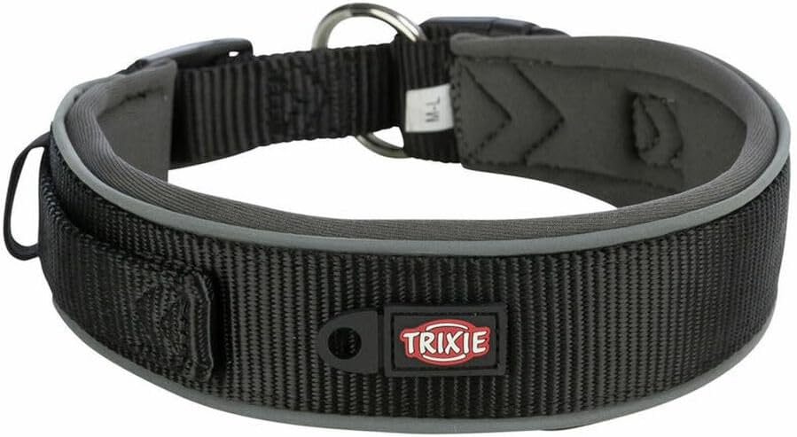 Thumbnail 6 de Collare per Cane Trixie Premium Nero Grafite S/M 33-42 cm