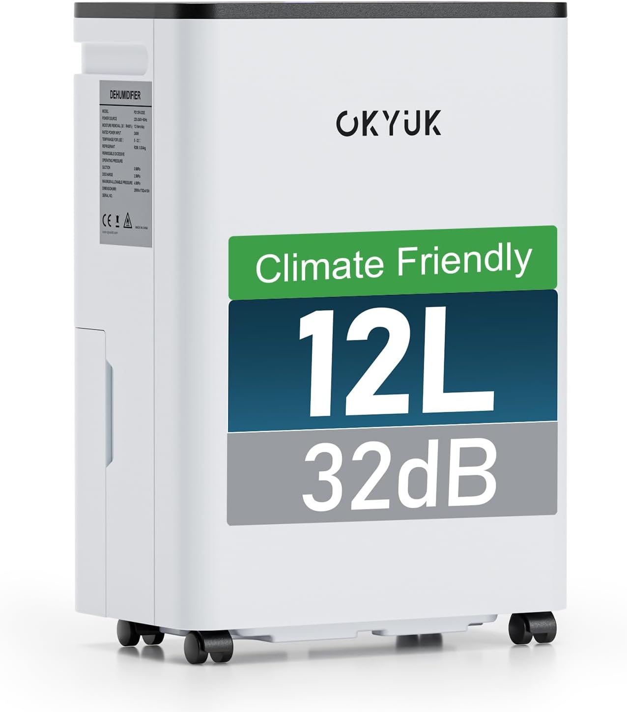 Detalle 2 de OKYUK Deumidificatore Casa 12 L
