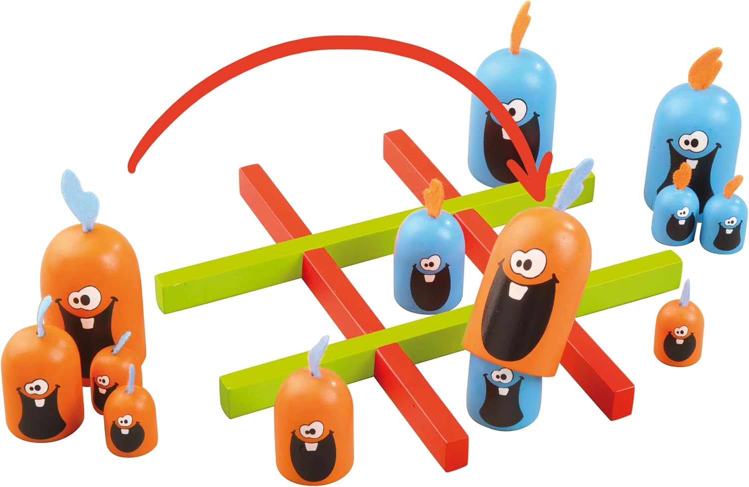 Thumbnail 5 de blue orange Gobblety Gobblers – gra planszowa dla dzieci od 5 lat