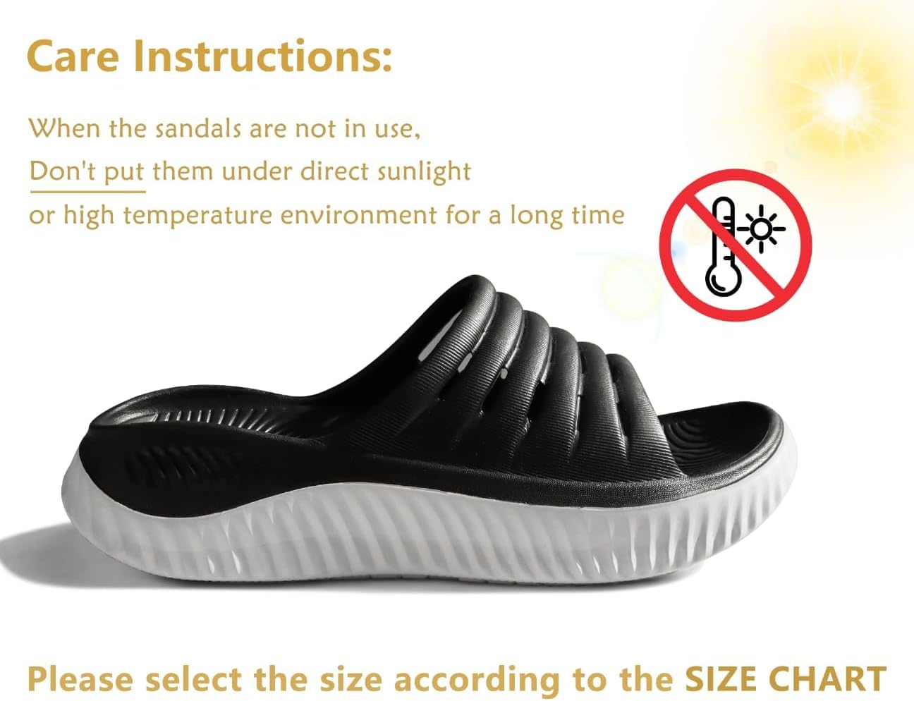 Thumbnail 2 de KuaiLu Womens Recovery Sandals 1.75in Cushion