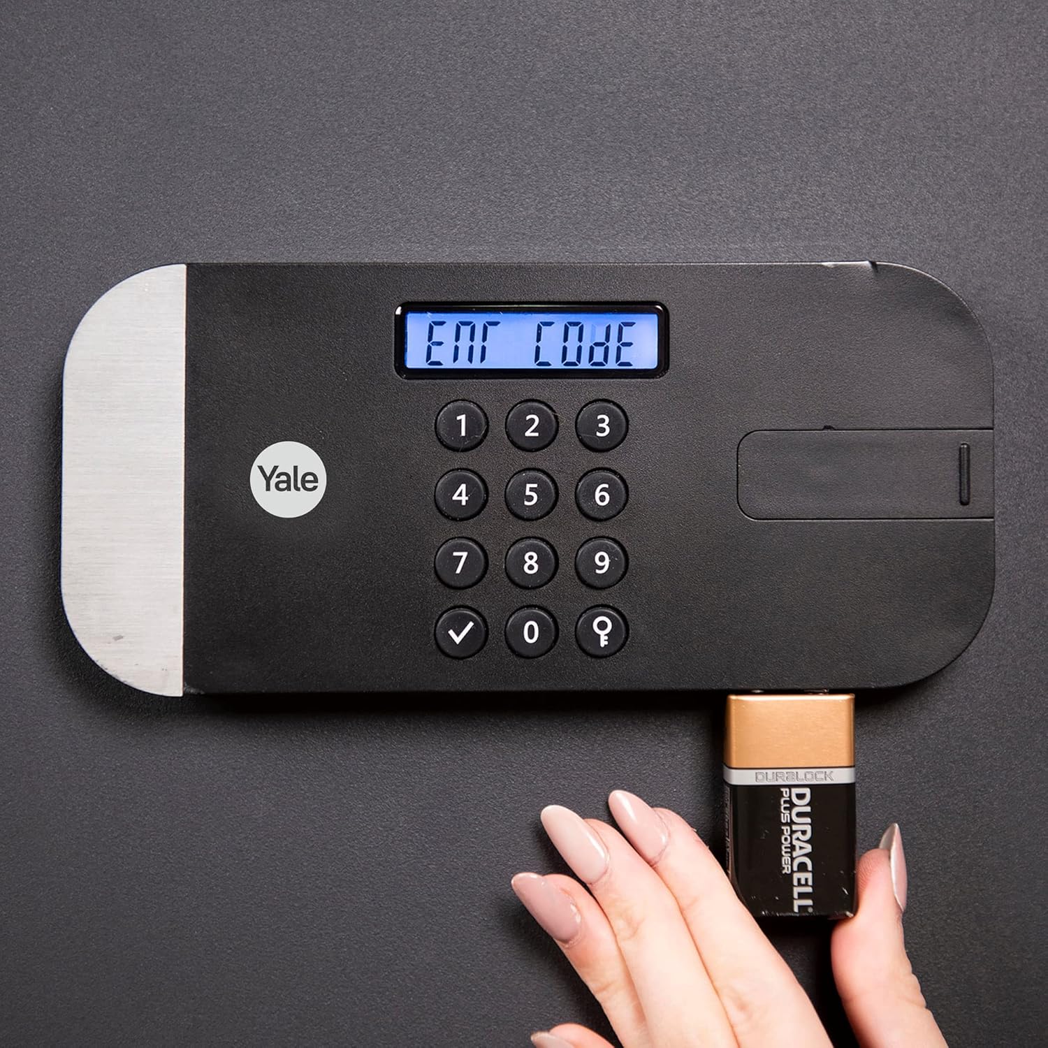 Thumbnail 6 de Yale YSEM/250/EG1 Medium Maximum Security Safe with Digital Keypad & Sold Secure Silver