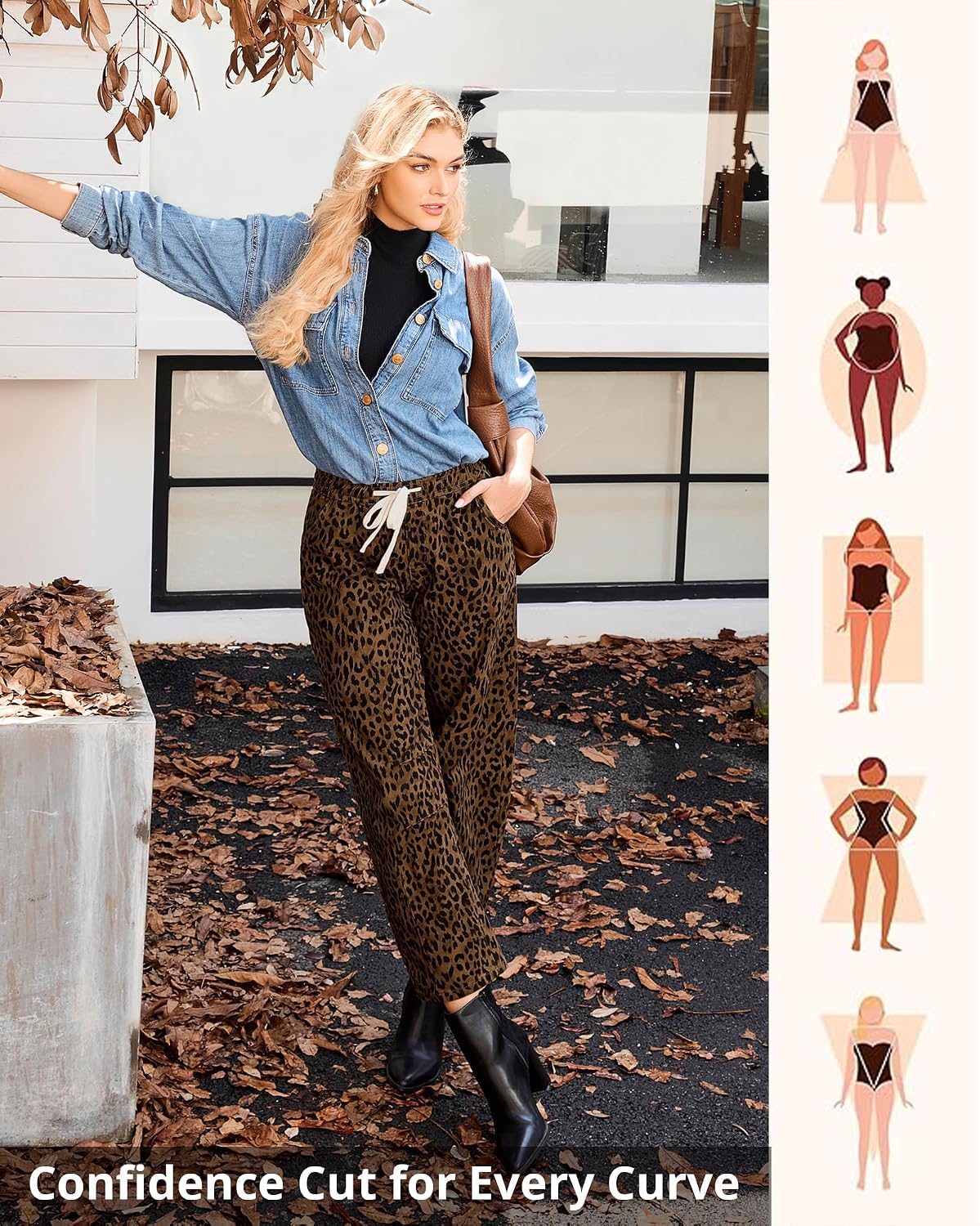 Thumbnail 4 de GRAPENT Barrel Jeans High Waisted 27" Inseam