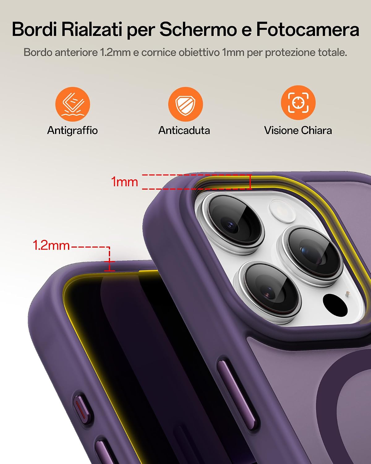 Thumbnail 6 de UNBREAKcable iPhone 16 Pro, cover magnetica 6,3