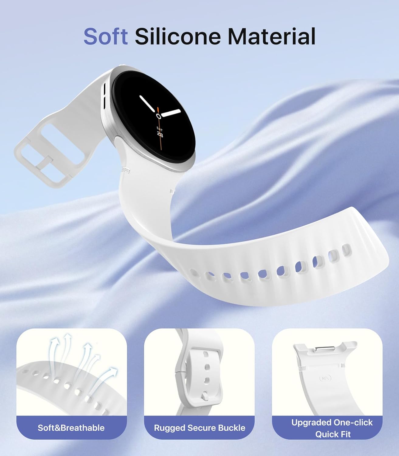 Thumbnail 2 de TiMOVO Sport Bands for Galaxy Watch 8 — 6 Pack