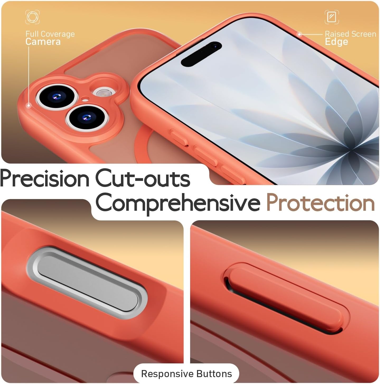 Detalle 2 de Leedia 3 in 1 Hülle für iPhone 17