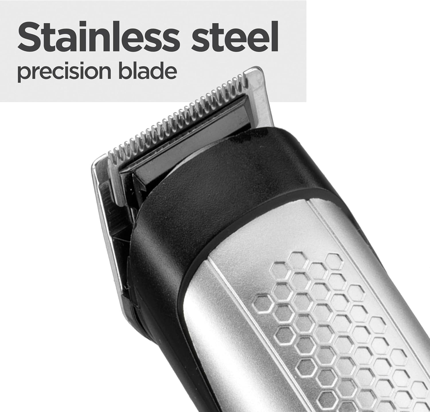 Detalle de BaByliss Lithium Power Beard Trimmer — Cordless Grooming Kit (T812U) with Stainless Steel Blades