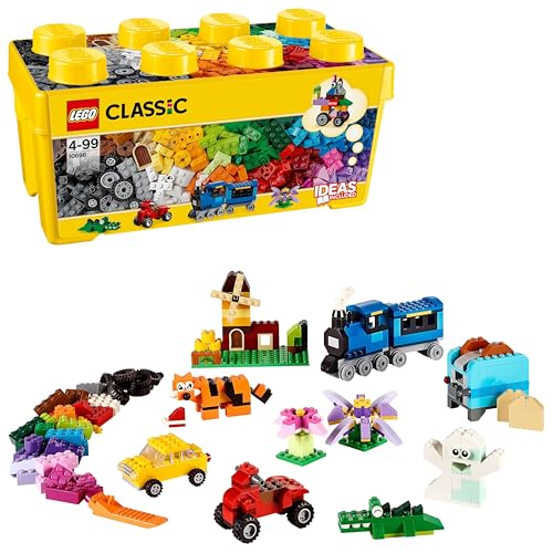 Detalle de LEGO 10696 Classic: La Boîte de Briques Créatives — 484 pièces, rangement et idées de construction