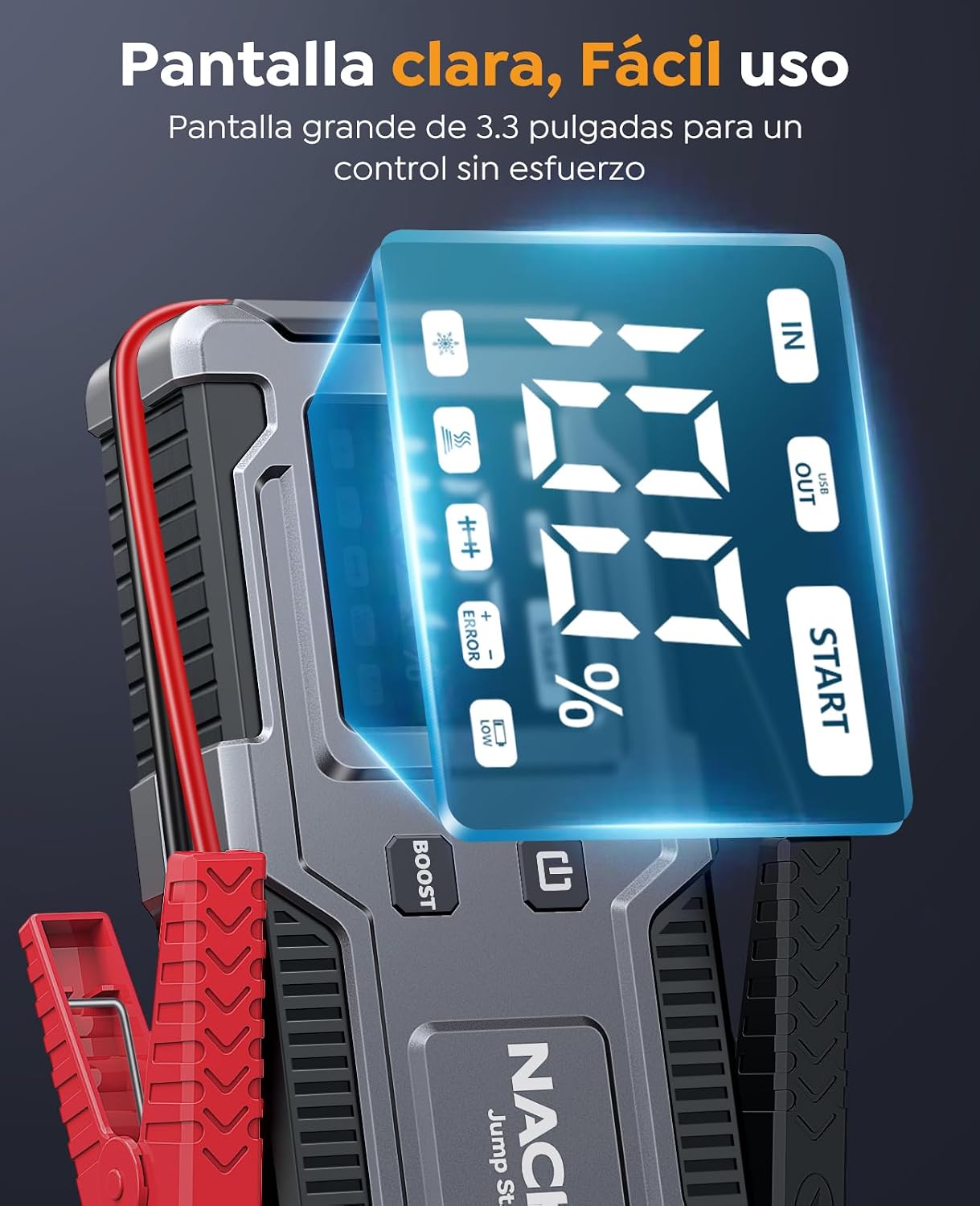 Thumbnail 4 de Arrancador de Coches 6000A 20.000mAh