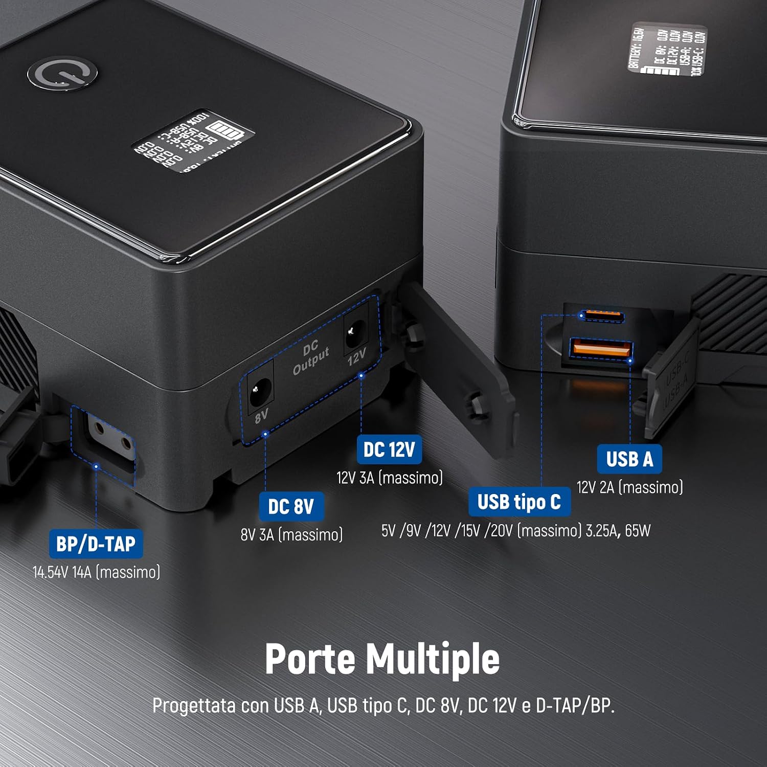 Detalle 2 de NEEWER PS099E 99 Wh V Mount batteria