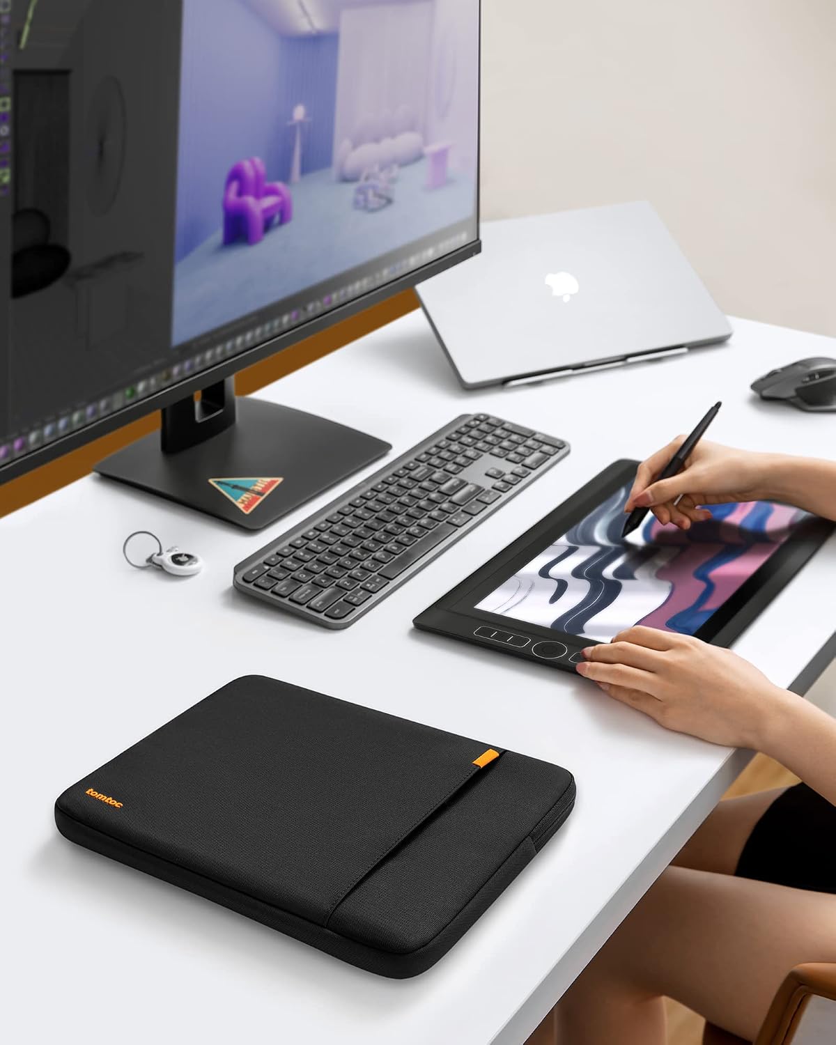 Thumbnail 6 de tomtoc A13-C02D 360° Protective Laptop Sleeve, Water-Resistant with Accessory Pocket