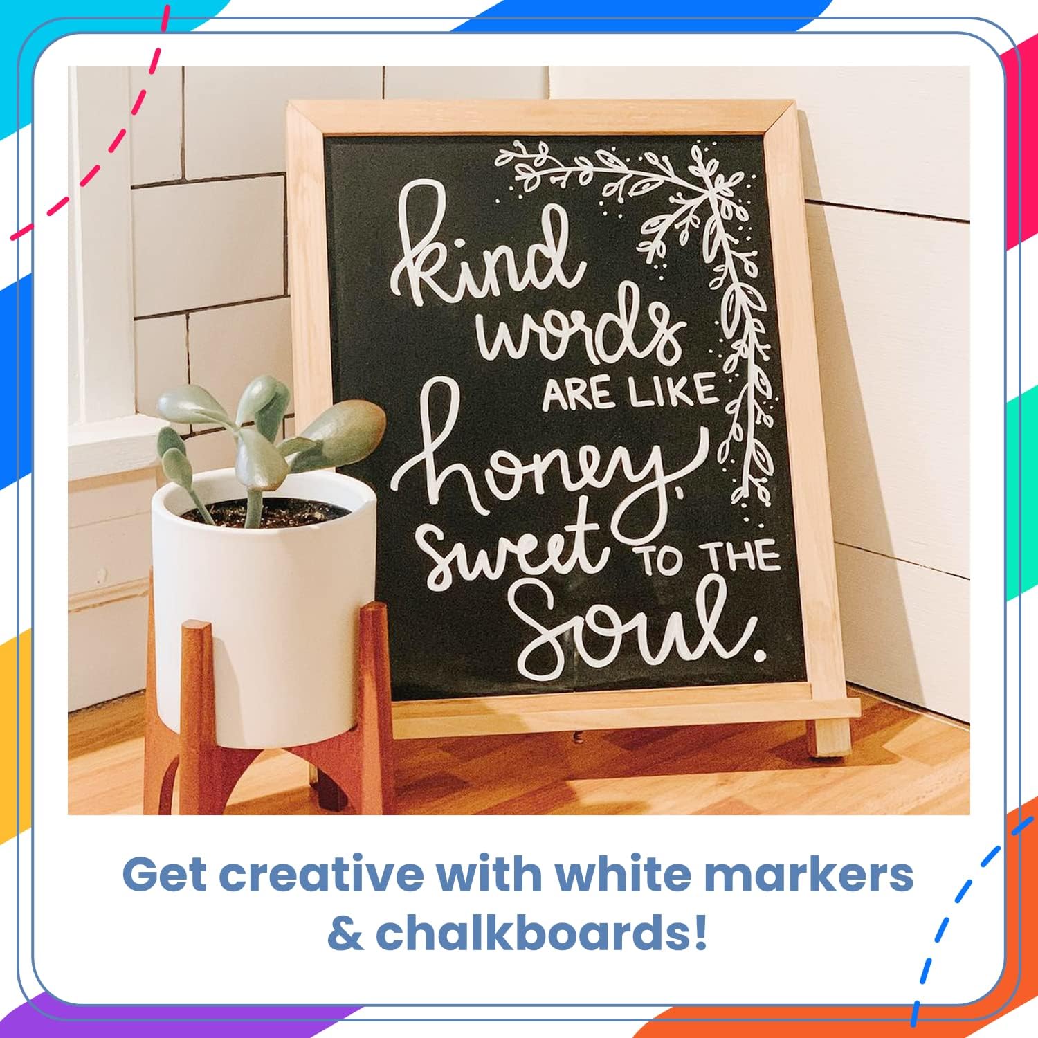 Detalle de Chalkola chalkboard marker pens, 1mm